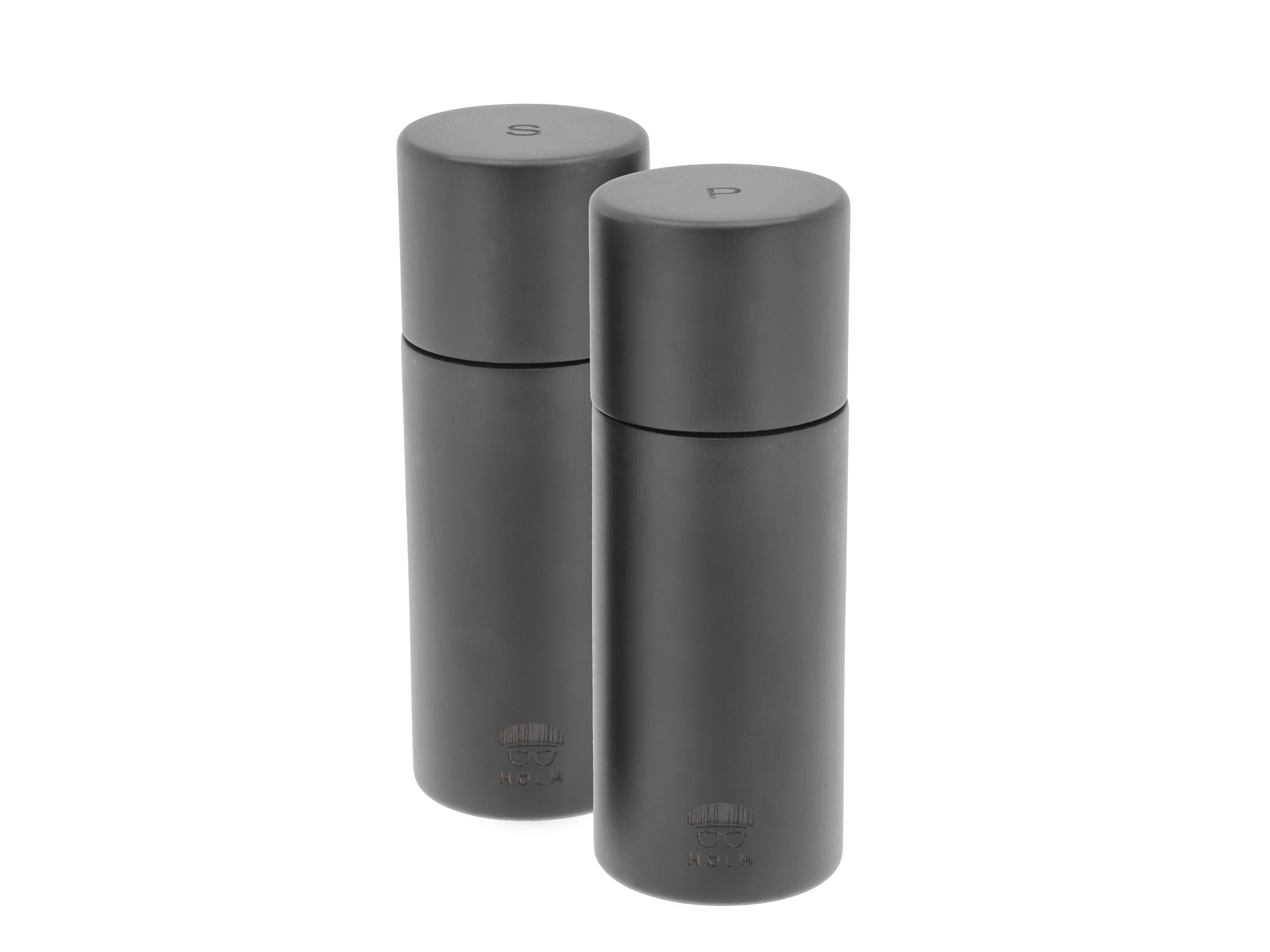 [product_category]-Holm Salt And Pepper Grinder Set, Black-Holm-5722000295372-29537-HOL-2