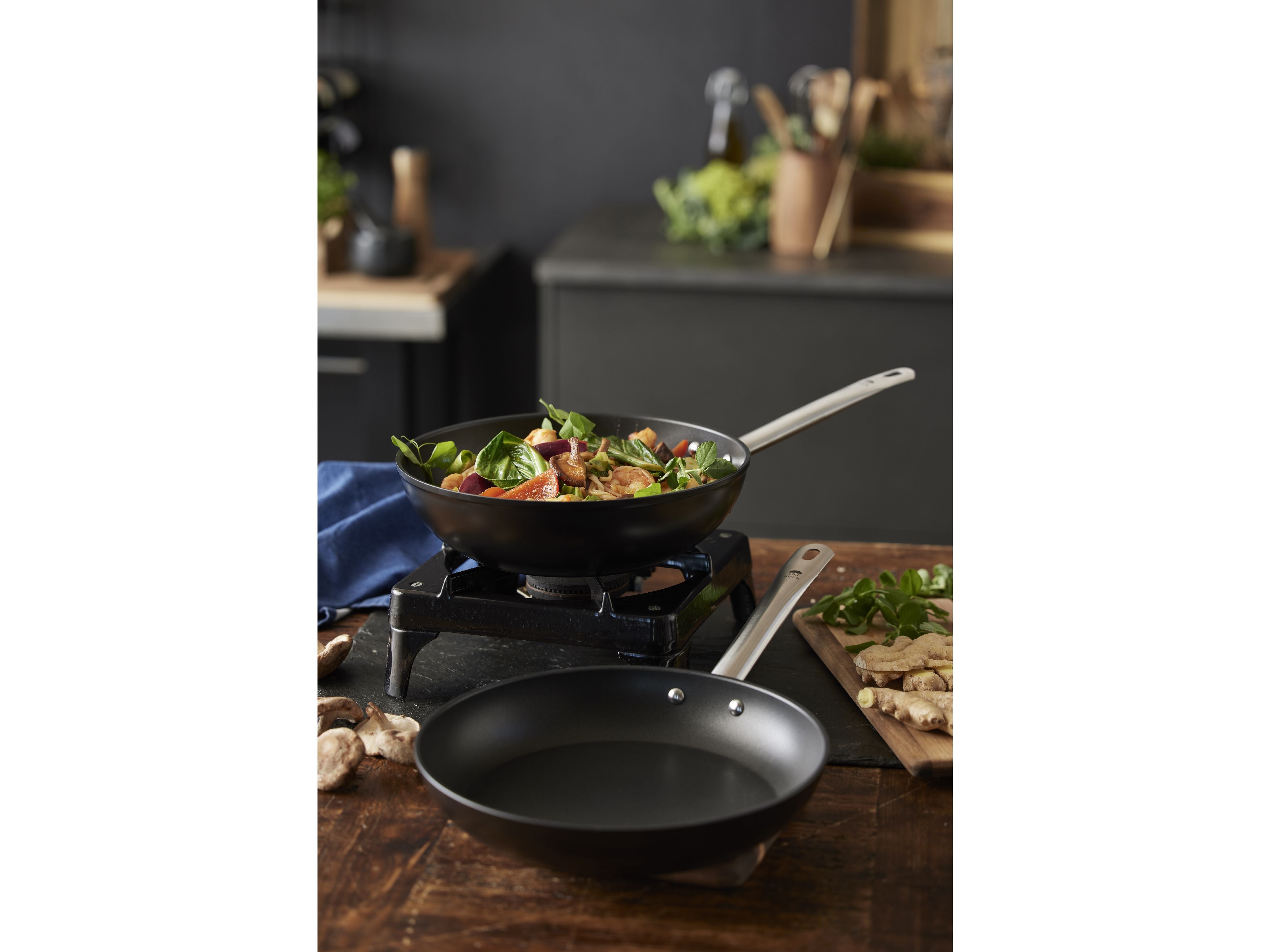 [product_category]-Holm Wok ø 28 Cm Aluminium Black-Holm-5722000314578-31457-HOL-2