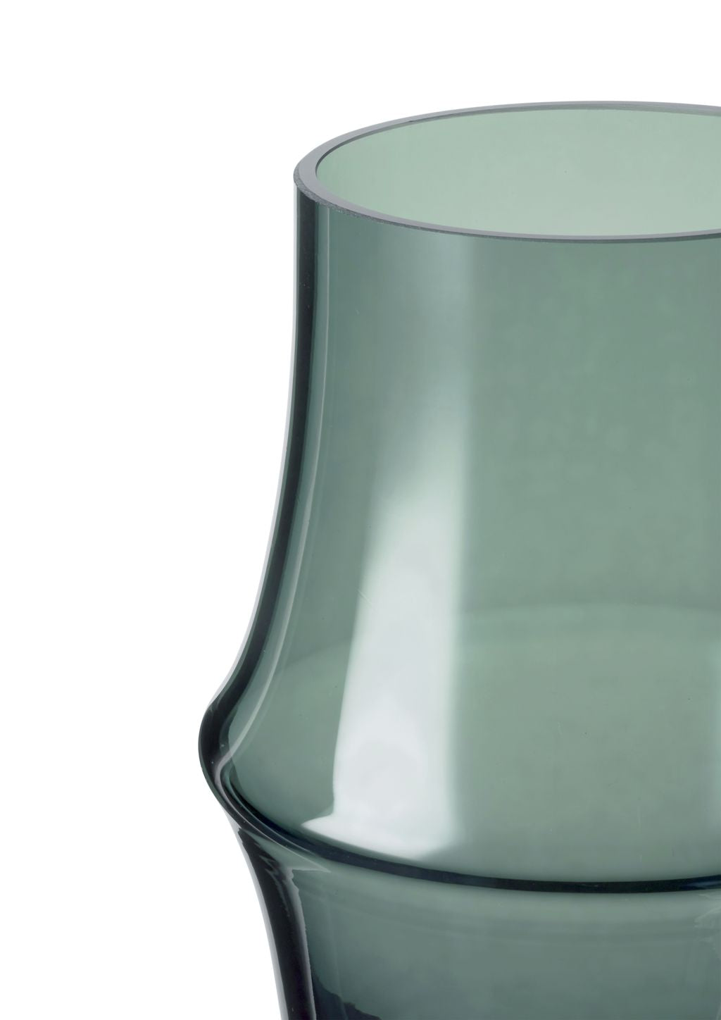 [product_category]-Holmegaard Arc Vase H21 Cm, Dark Green-Holmegaard-5706422107413-4340260-HOL-2