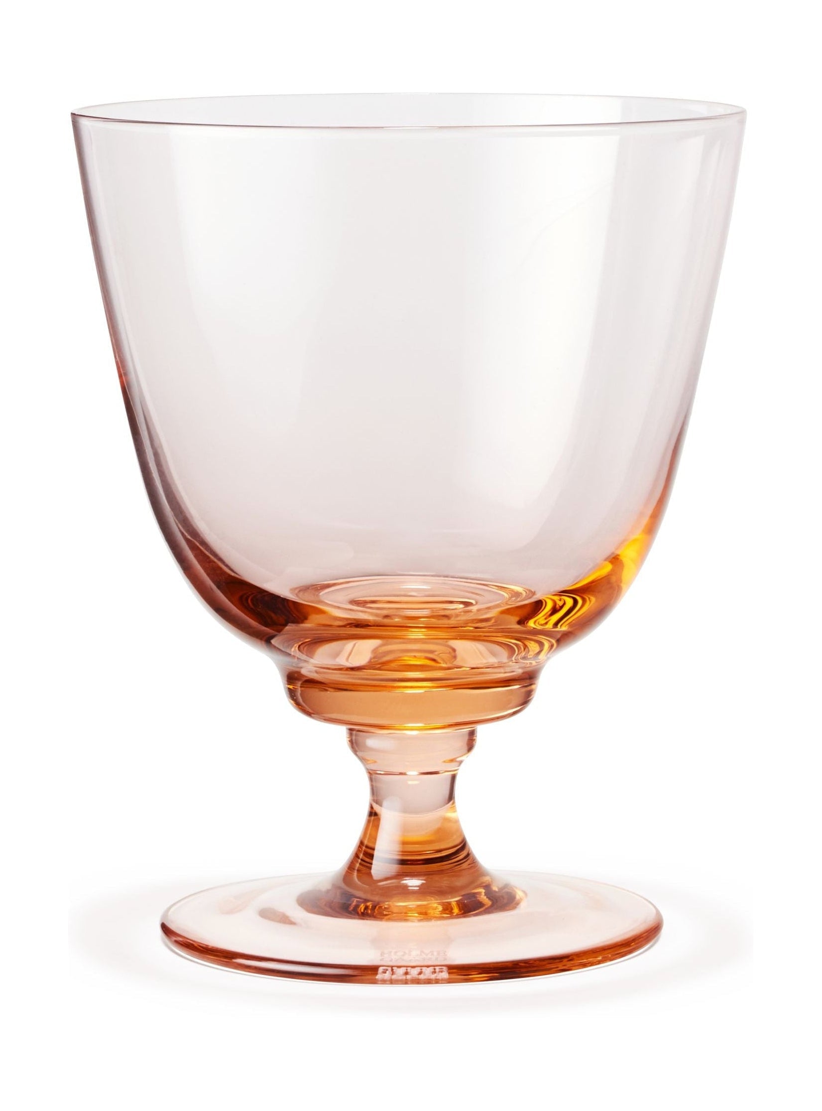 Holmegaard Flow Glass til fod 35 CL, Champagne