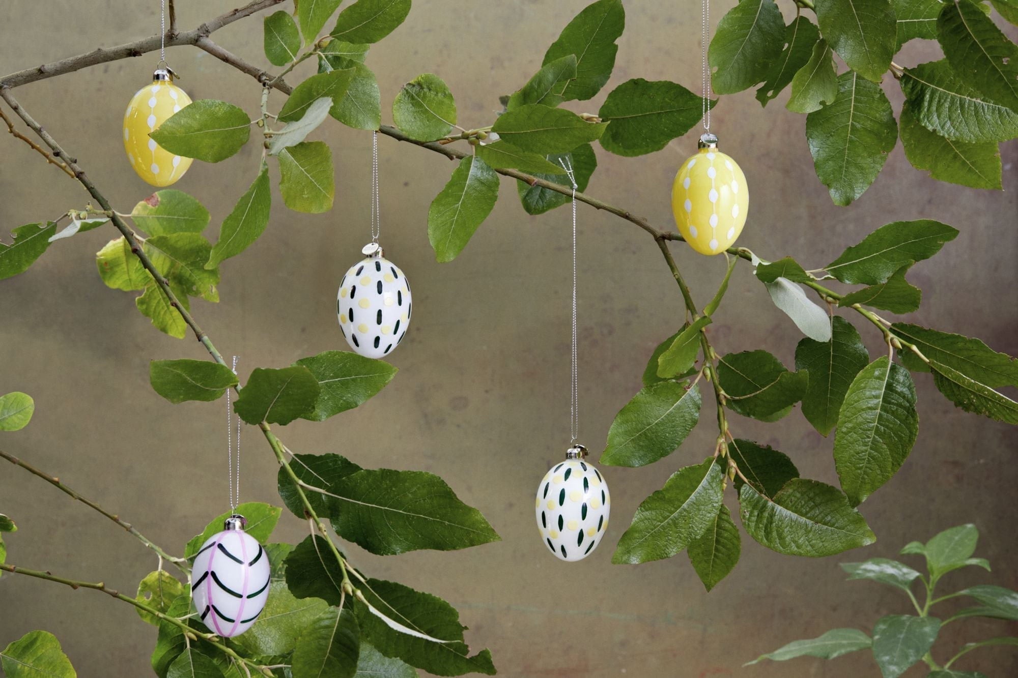 [product_category]-Holmegaard Souvenir Easter Hanging Jewelry, Leaves-Holmegaard-5706422107536-4800437-HOL-12