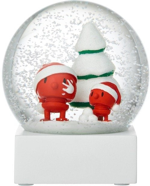 Hoptimist Santa Snow Globe, Ø10 cm