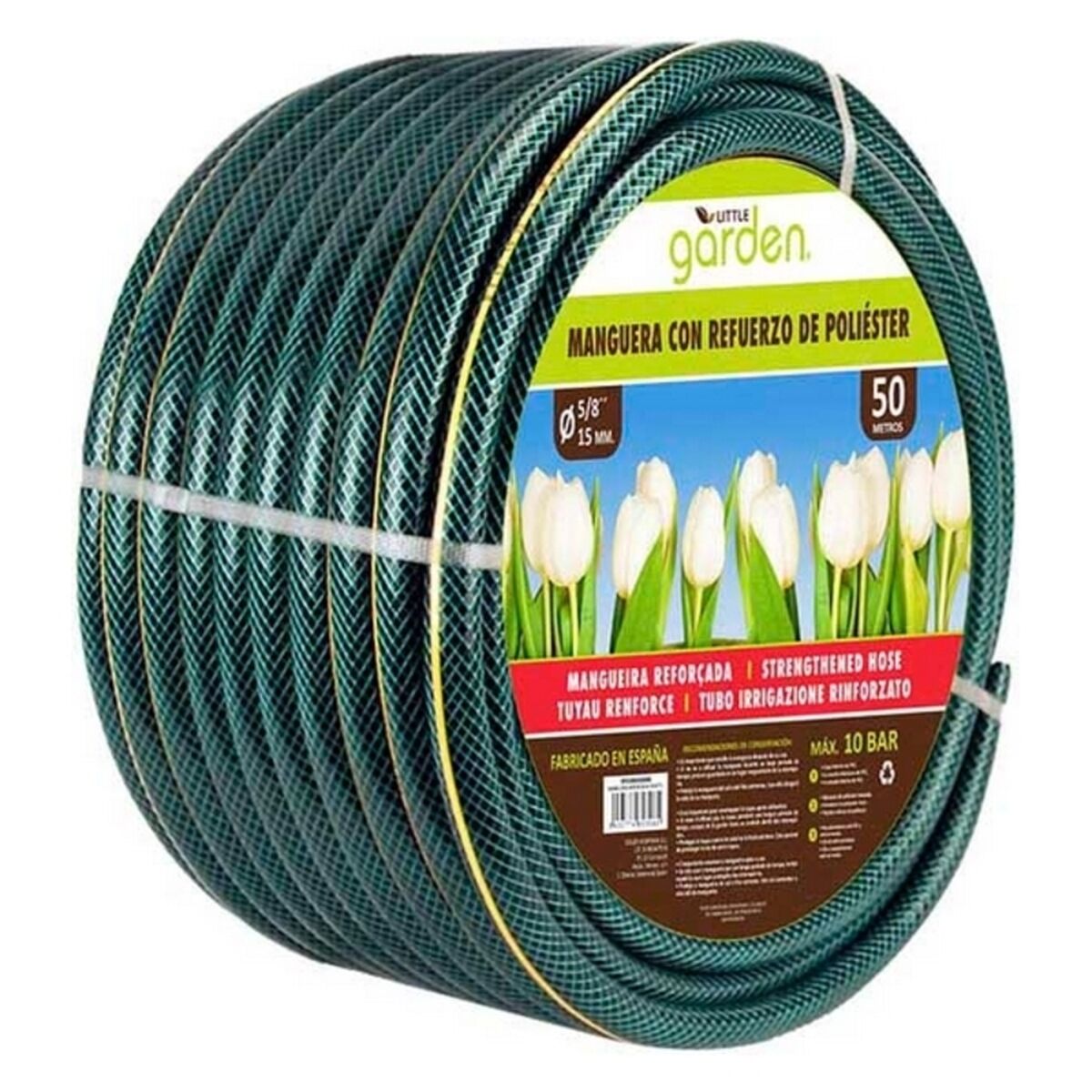 [product_category]-Hose with accessories kit Little Garden Reinforced-Bigbuy-4