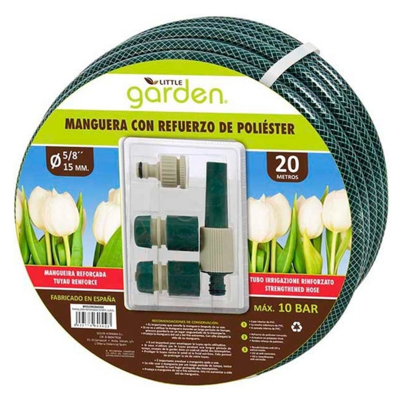 [product_category]-Hose with accessories kit Little Garden Reinforced-Bigbuy-7
