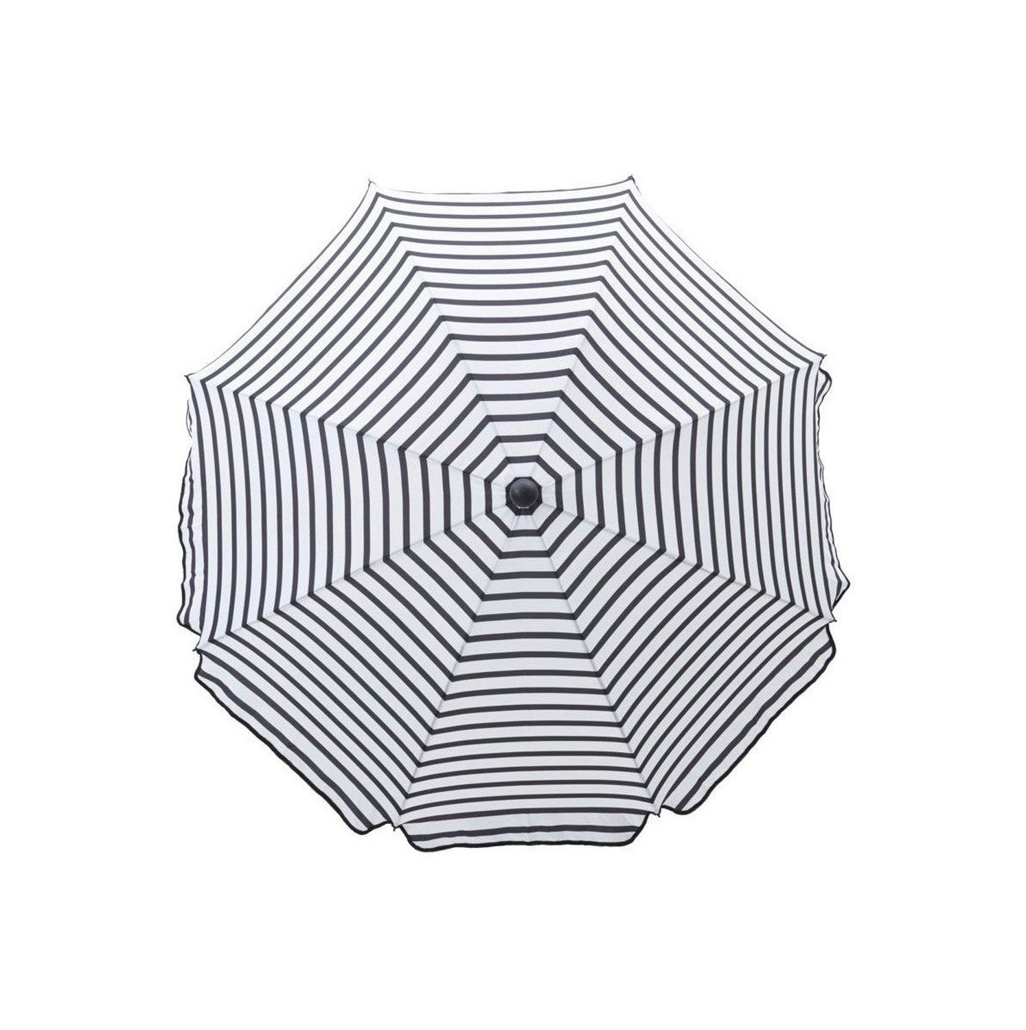 House Doctor Beach / Garden Umbrella, hdoktogon, noir / blanc