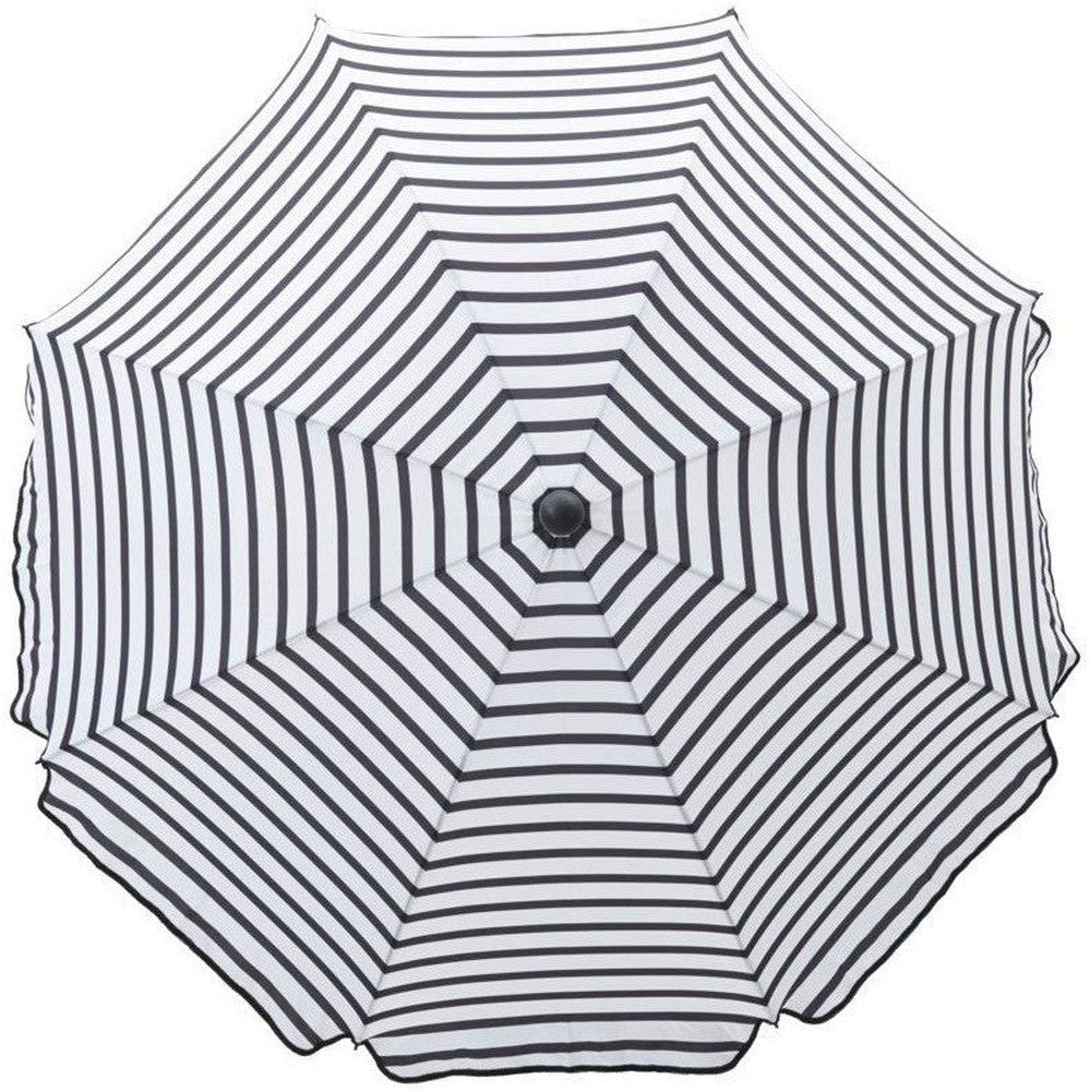 House Doctor Beach / Garden Umbrella, hdoktogon, noir / blanc