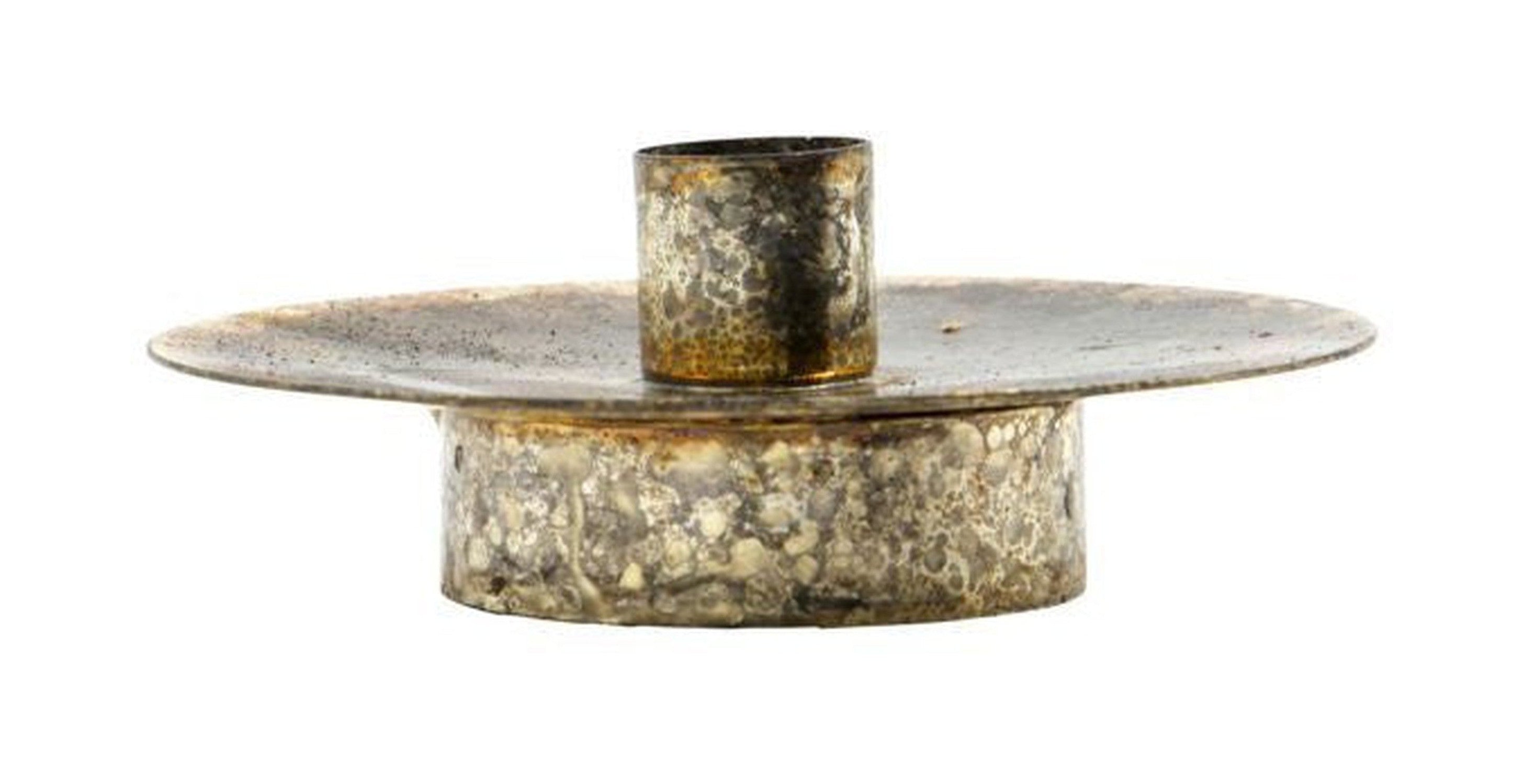 Huslæge Candle Holder, HDSIMB, Antique Metallic