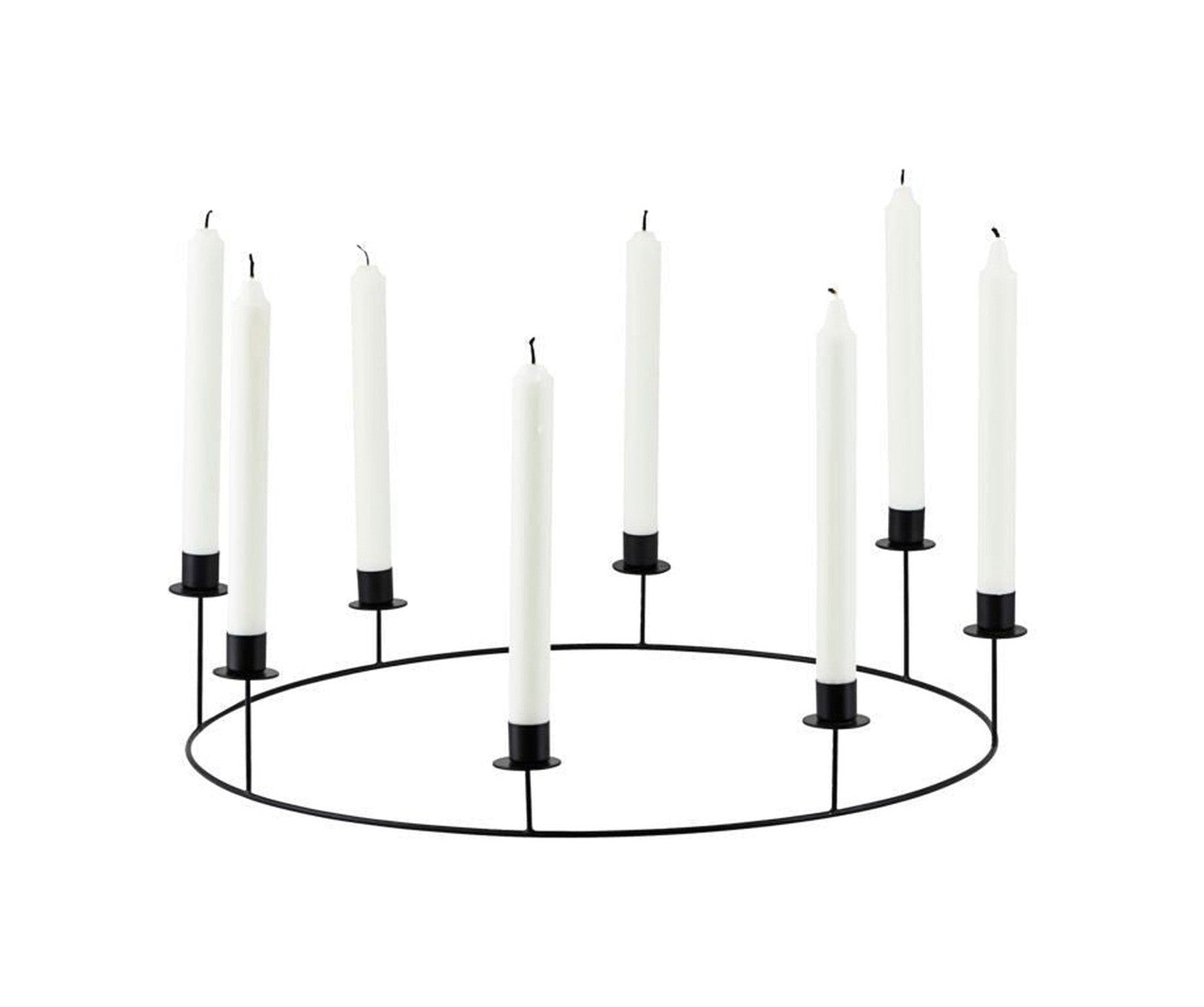 Soporte de velas de doctor de la casa, HDRing, negro