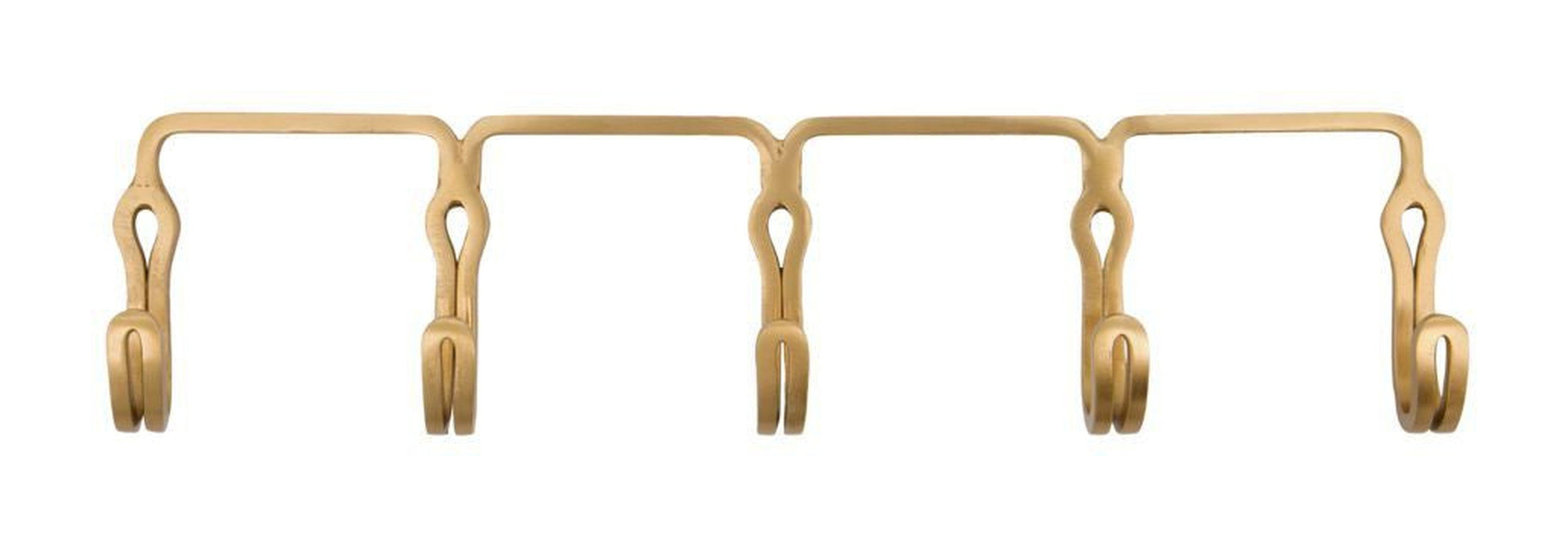 House Doctor Coat Rack, Hdyra, mässingsfinish