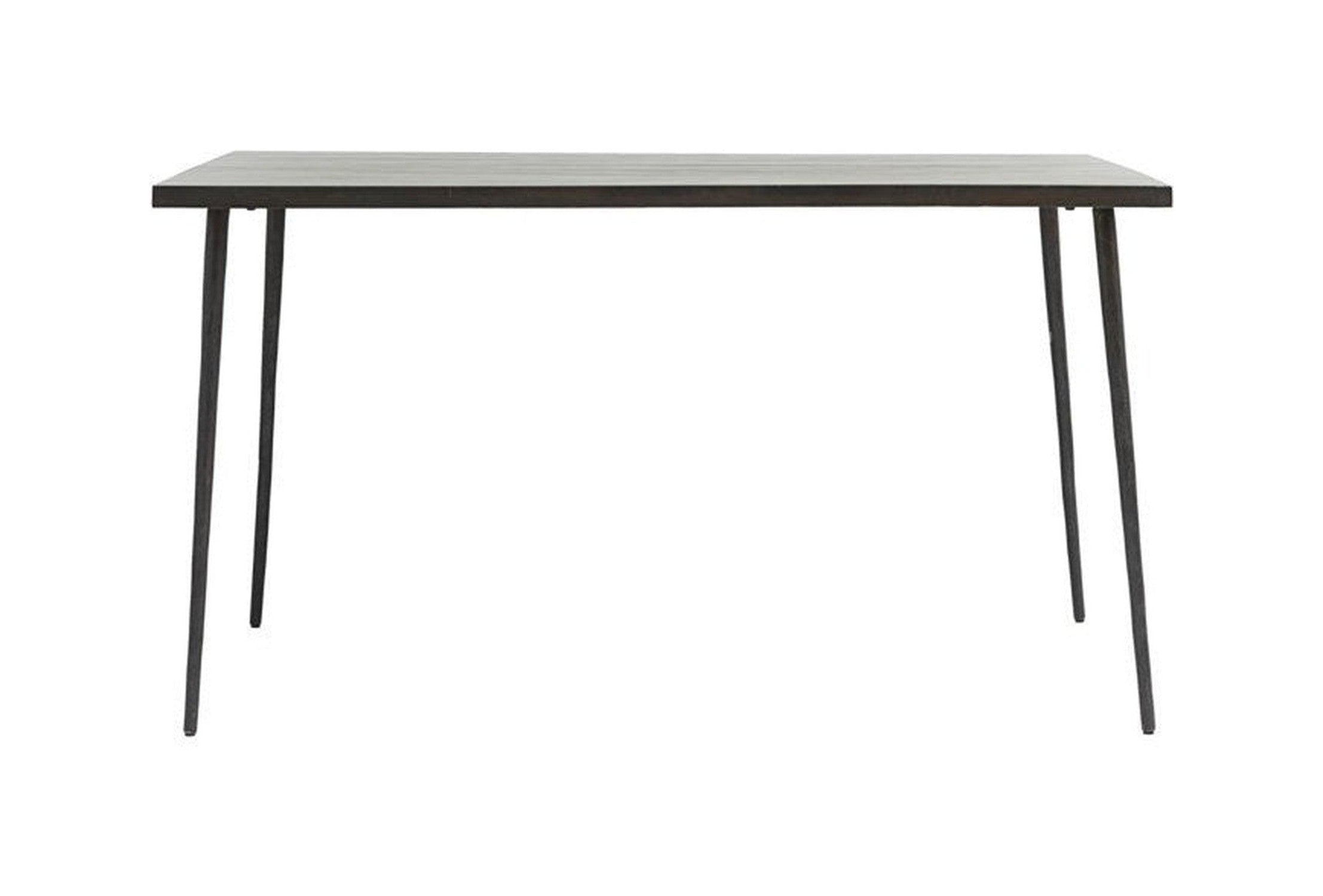 Mesa de jantar de médico da casa, Hdslated, preto