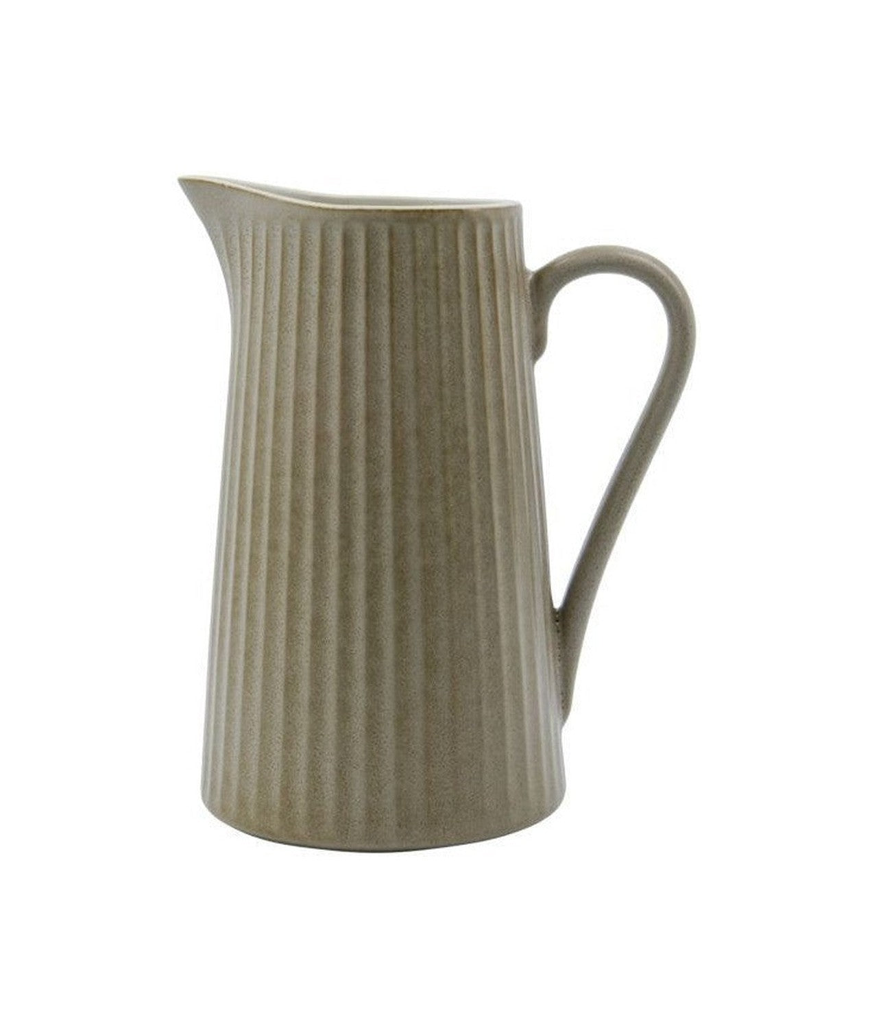 Jug de docteur de maison, hdpleat, gris / marron