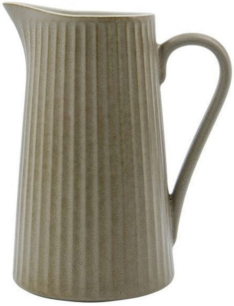 [product_category]-House Doctor Jug, HDPleat, Grey/Brown-House Doctor-5707644869080-206260249-HOU-1