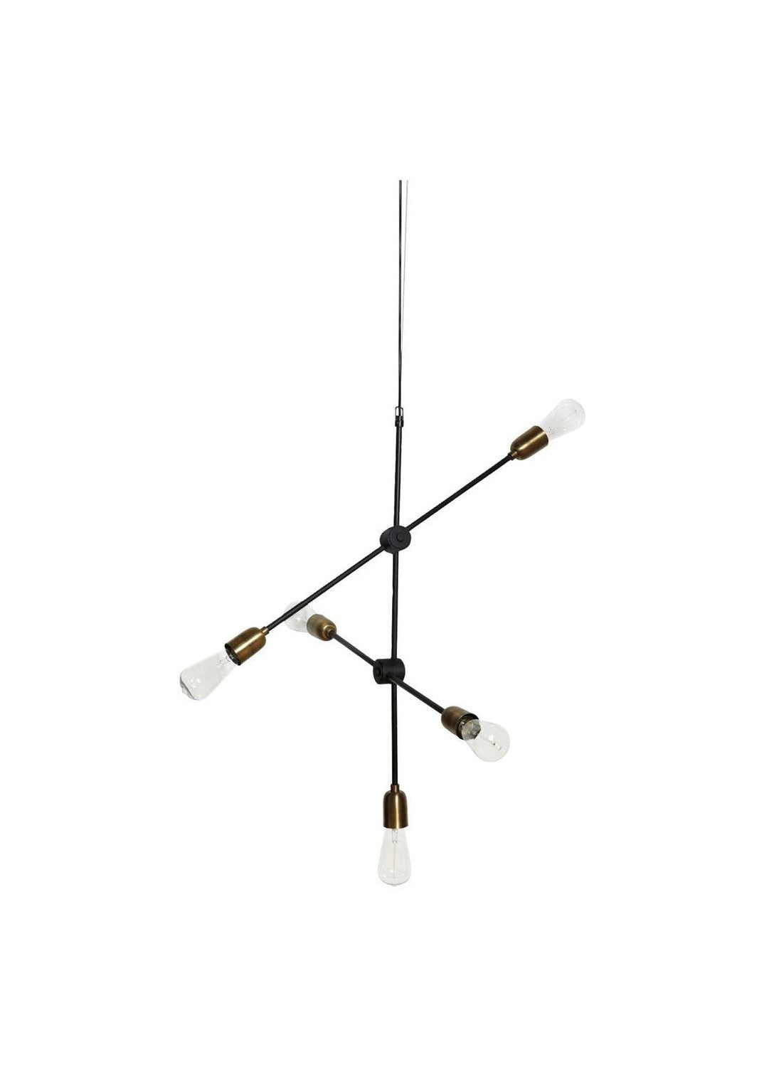 Lampe Doctor House, Hdmolecular, Black / Brass