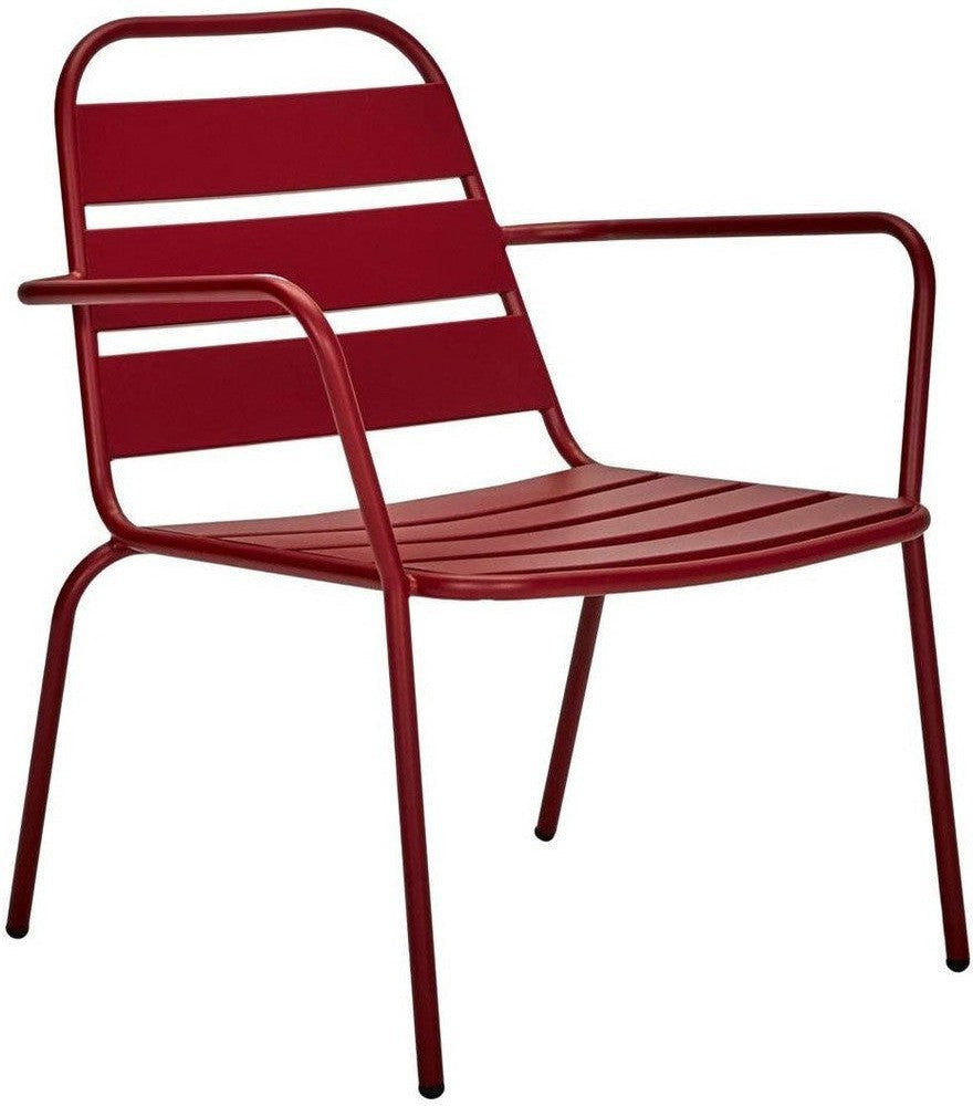 House Doctor Lounge Chair, Hdhelo, Rot