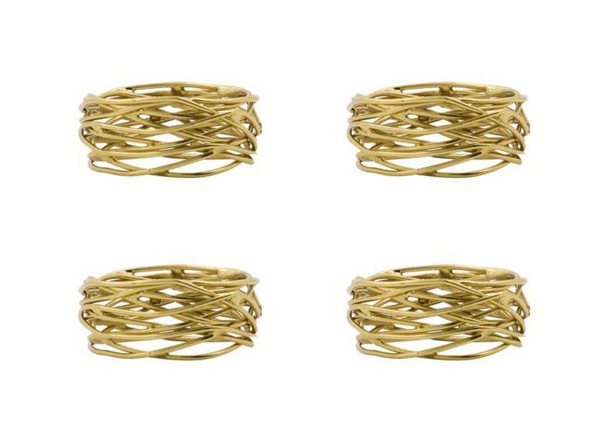 House Doctor Sapkin Rings, Hring, Golden