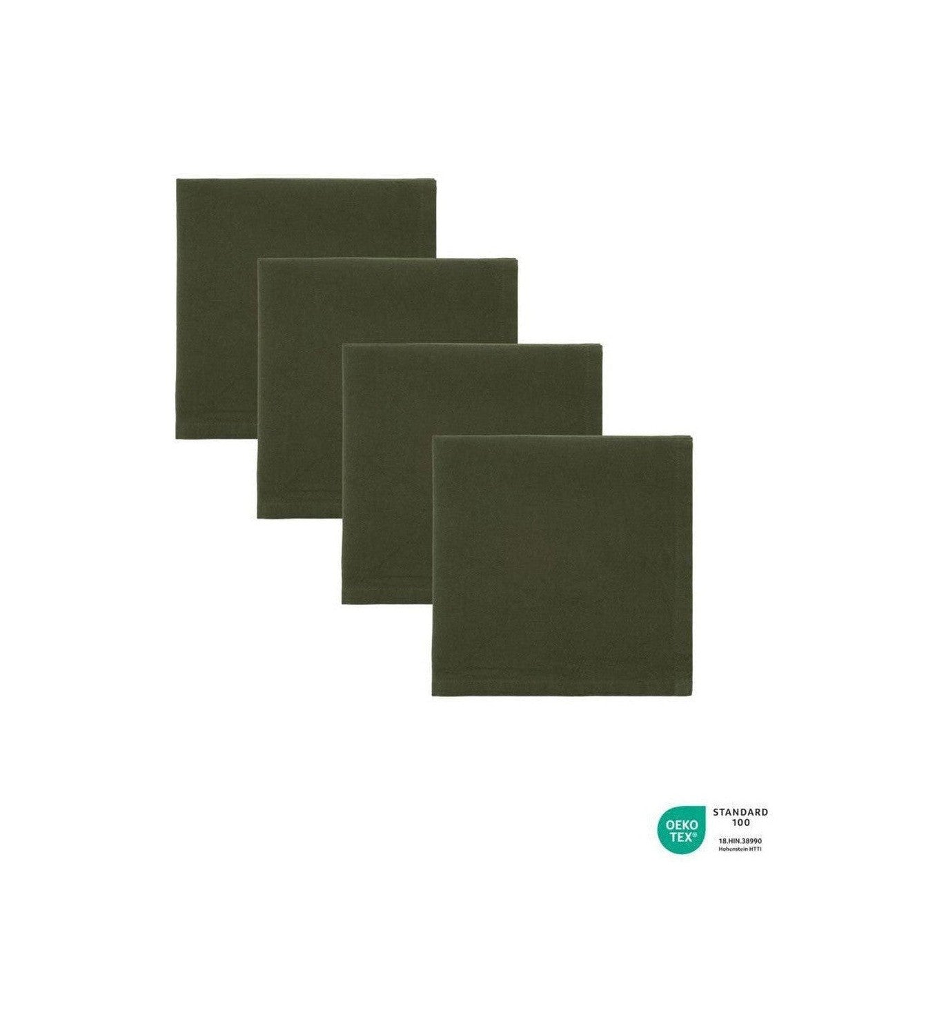 [product_category]-House Doctor Napkins, HDReal, Dark Green-House Doctor-5707644888470-204030134-HOU-1