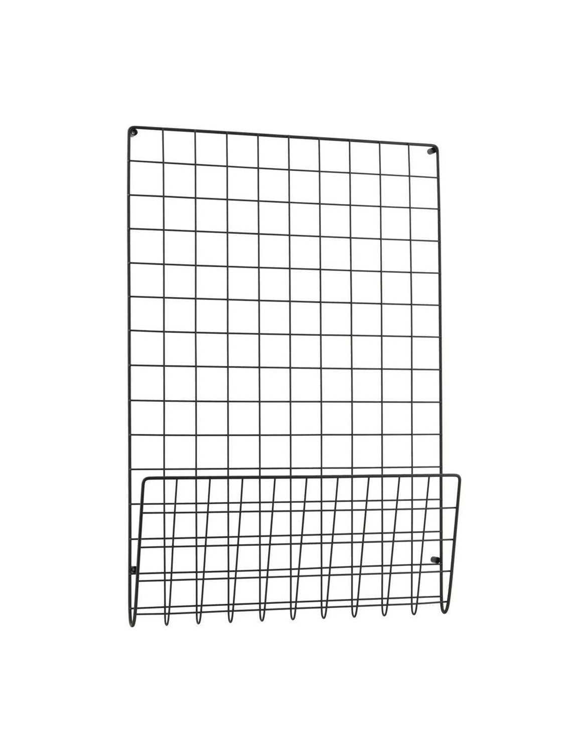 Huisarts prikbord, hdmesh, zwart