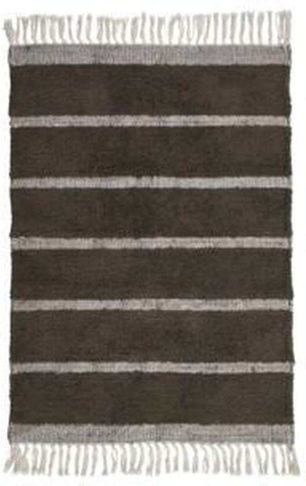 [product_category]-House Doctor Rug, HDChen, Dark brown-House Doctor-5707644840638-205081015-HOU-1