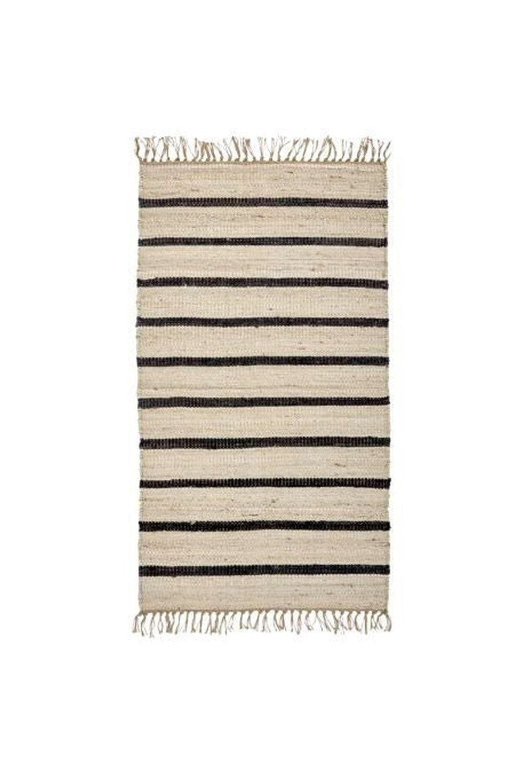 House Doctor Rug, HDSima, Black/Natural