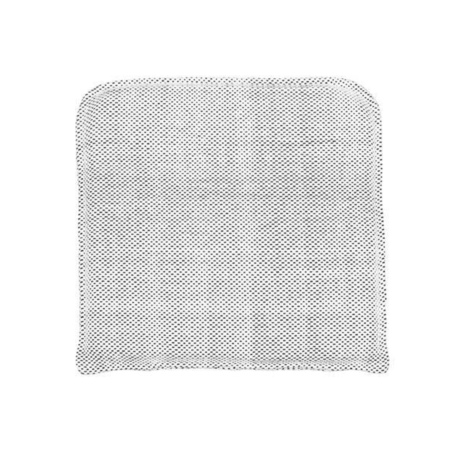 Coussin de siège de médecin de maison w. remplissage, hdcuun, noir / blanc