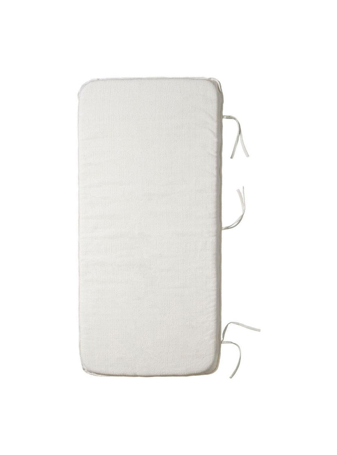 Coussin de siège de médecin de maison w. remplissage, hdpuna, blanc cassé