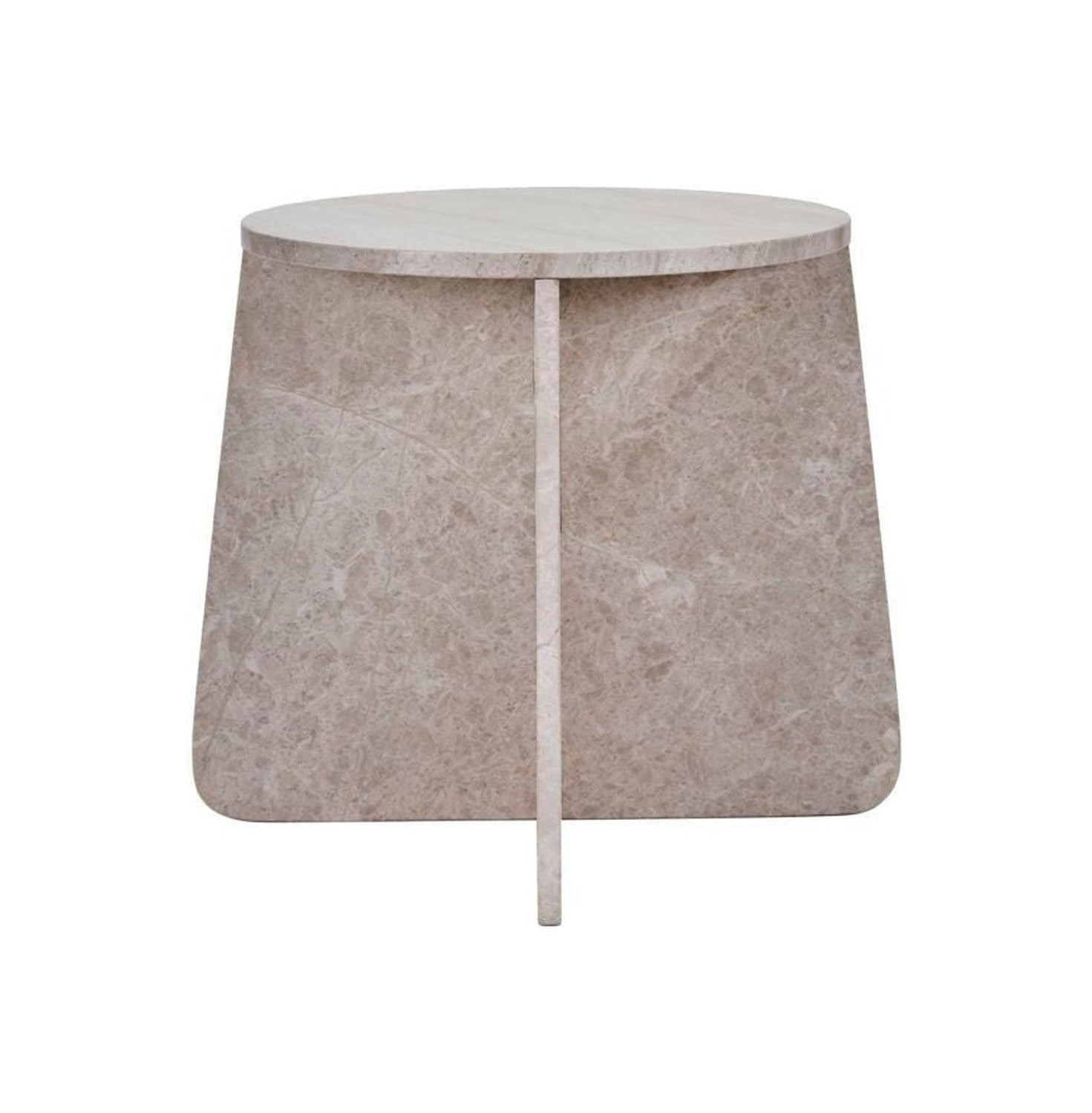 House Doctor Side Table, Hdmarb, Beige