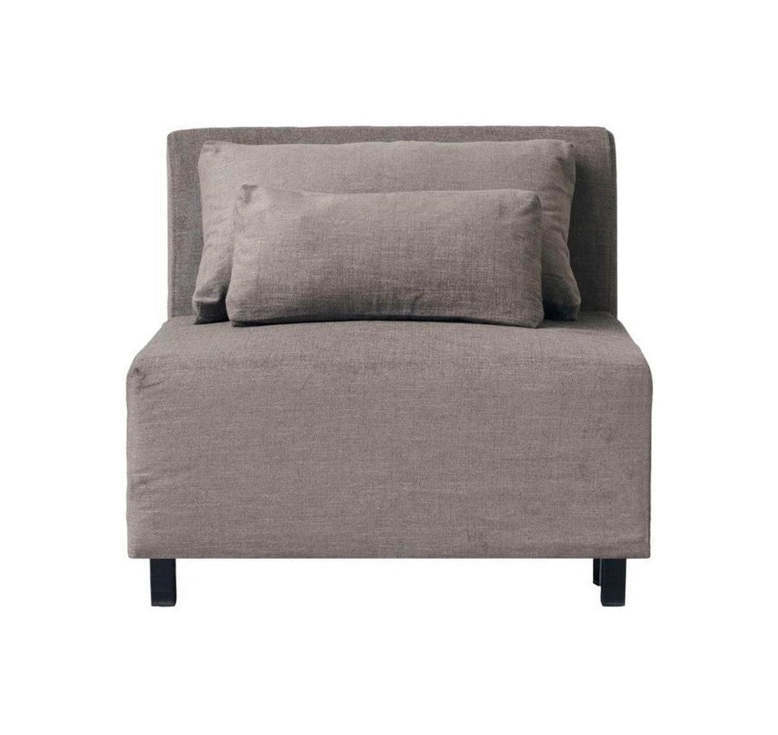 Huslæge Sofa, Middle Section, Hdhazel Night, Gray/Brown