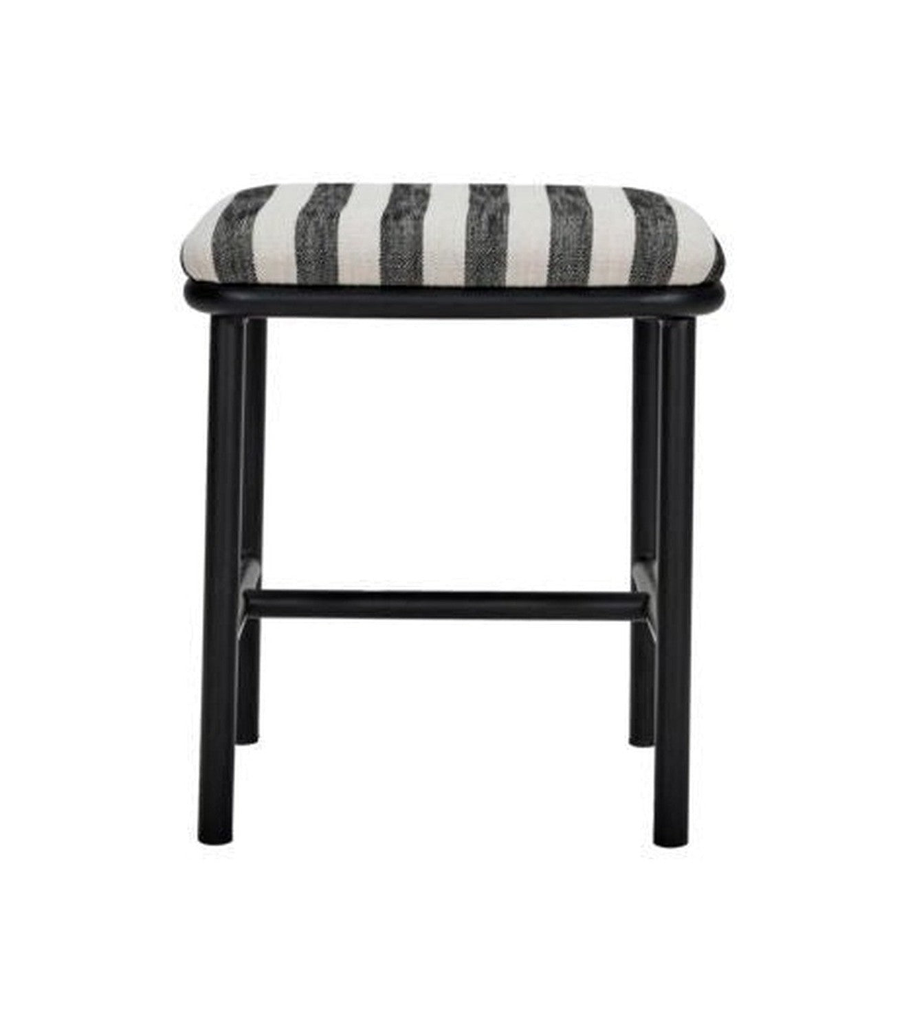 Huis Doctor Stool, Hdtoda, zwart/gebroken wit