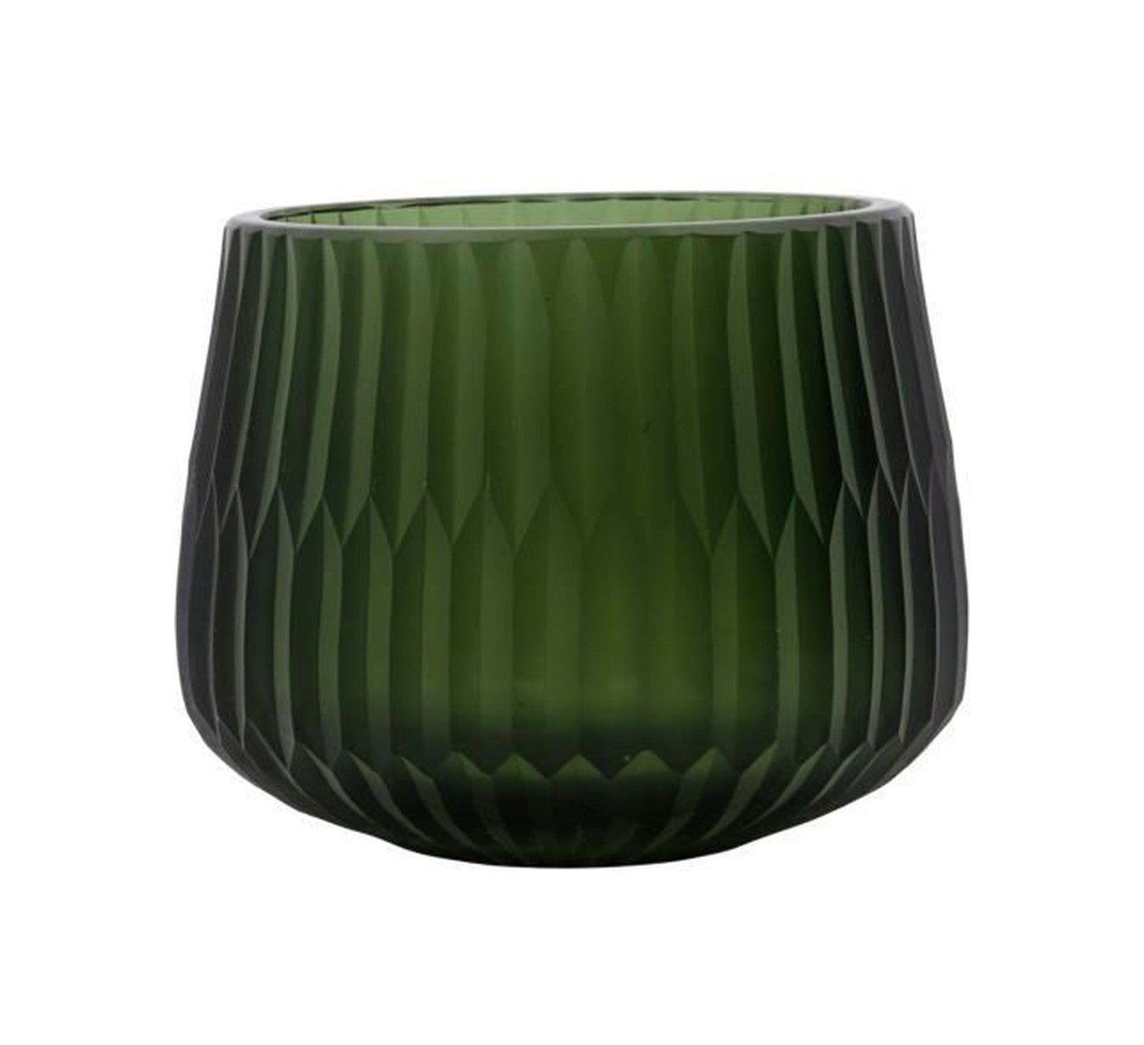 House Doctor Tealight Holder, HDCrown, Green