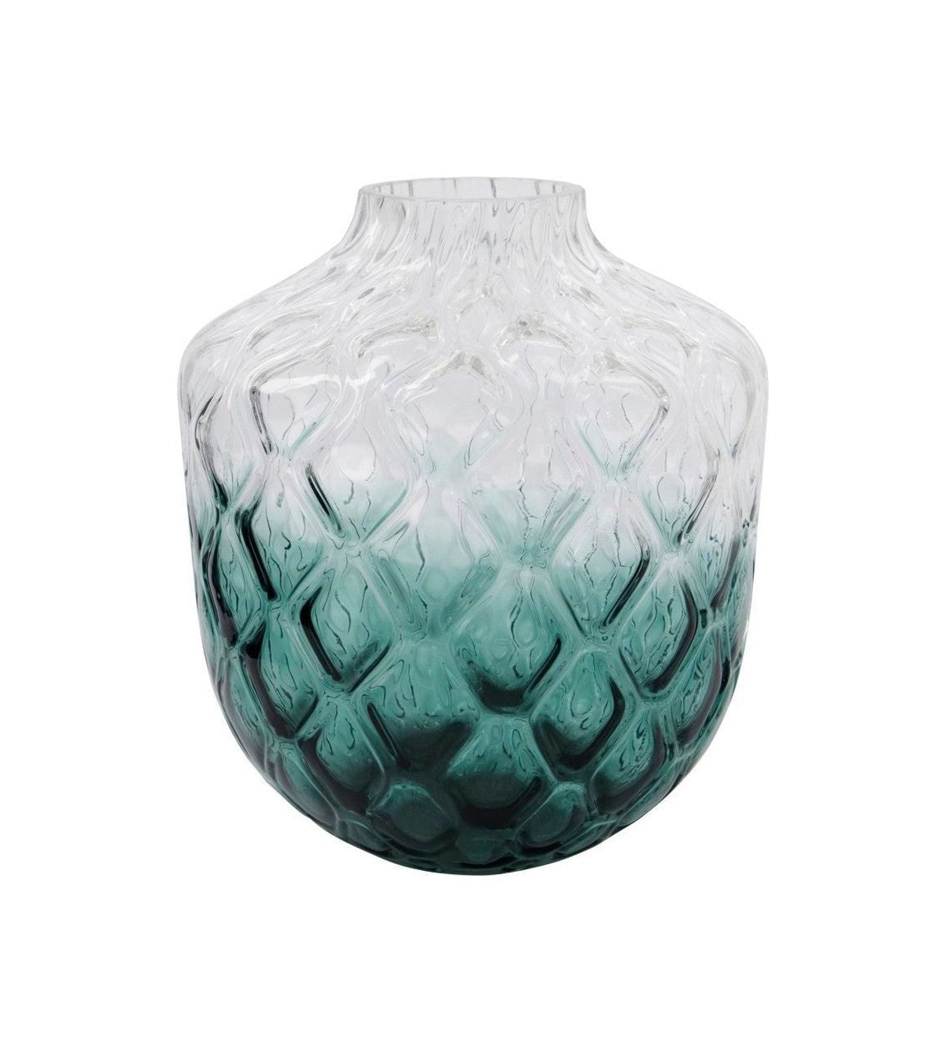 House Doctor Vase, Hdart Deco, Green