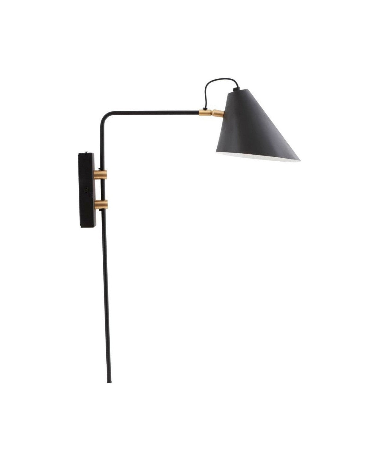 Hausarztwand Lampe, HDClub, schwarz