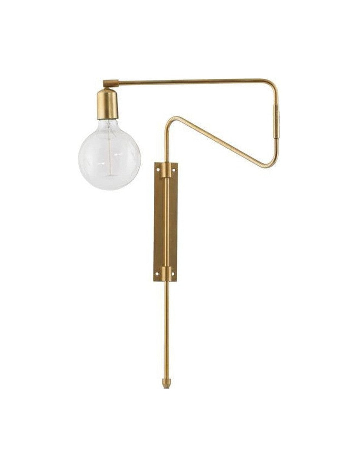 Lampe murale de la maison Doctor, Hdswing, laiton