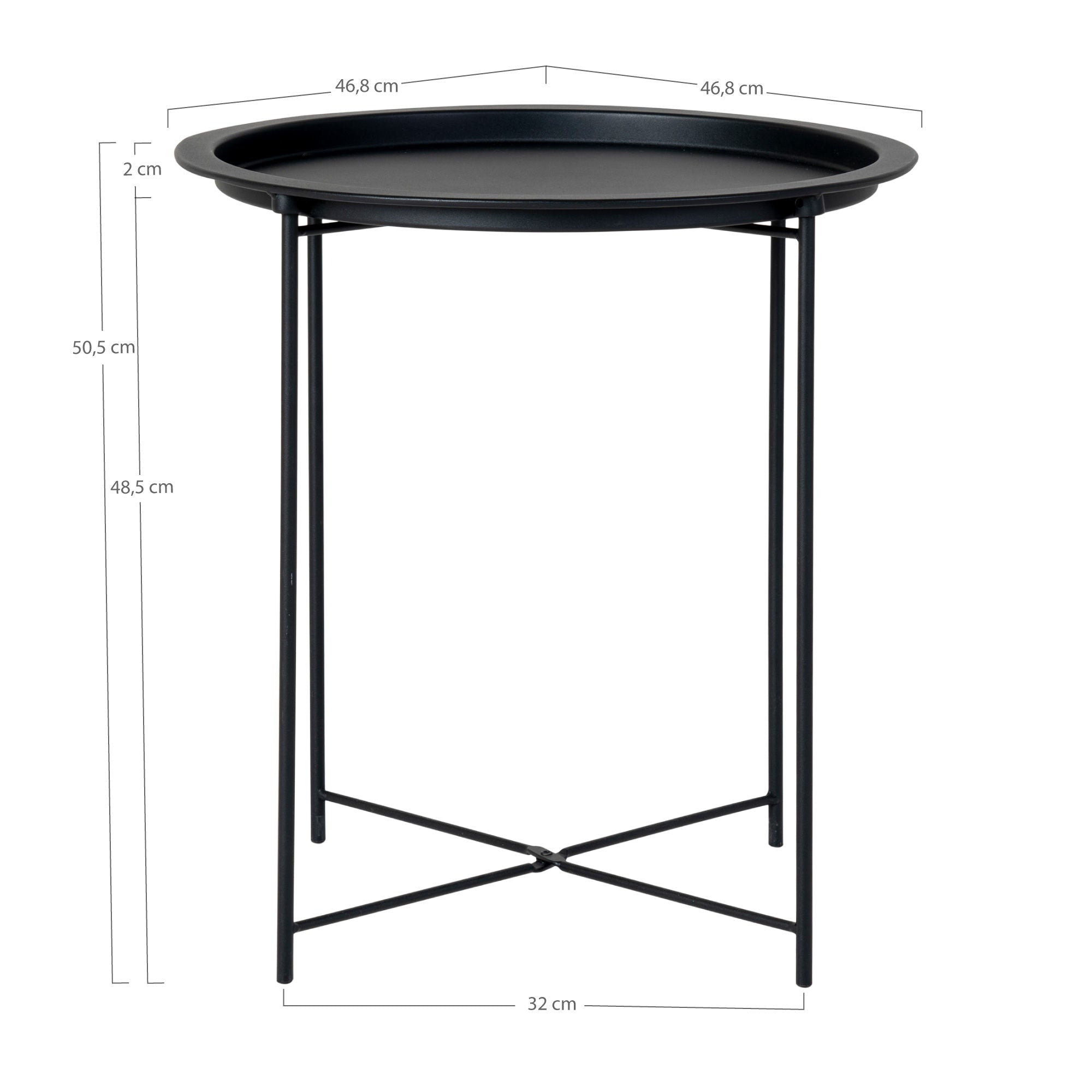 [product_category]-House Nordic Bastia Side Table-House Nordic-5713917002450-2101350-HOU-4