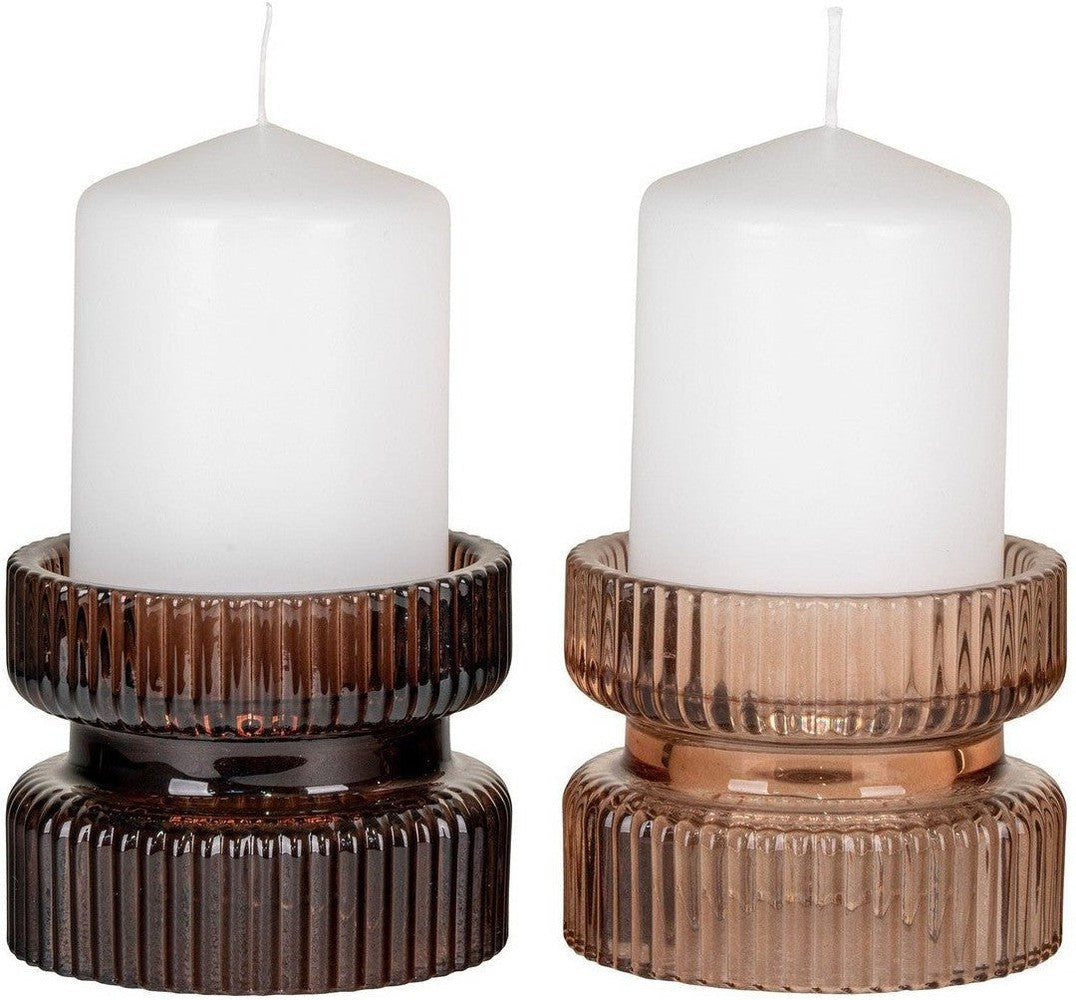 House Nordic Candle Holder, Set Of 2