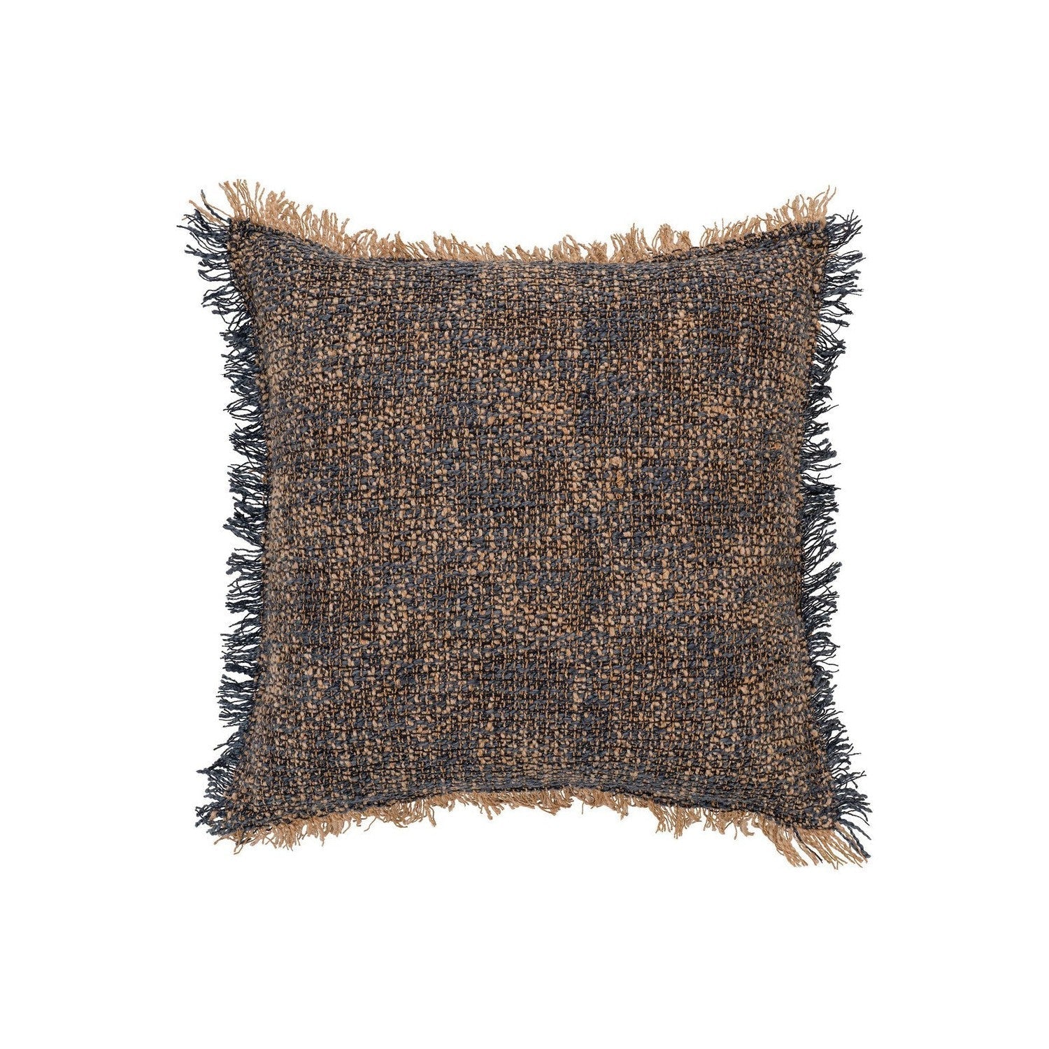 House Nordic Ely Cushion, blå/gul, 45x45 cm