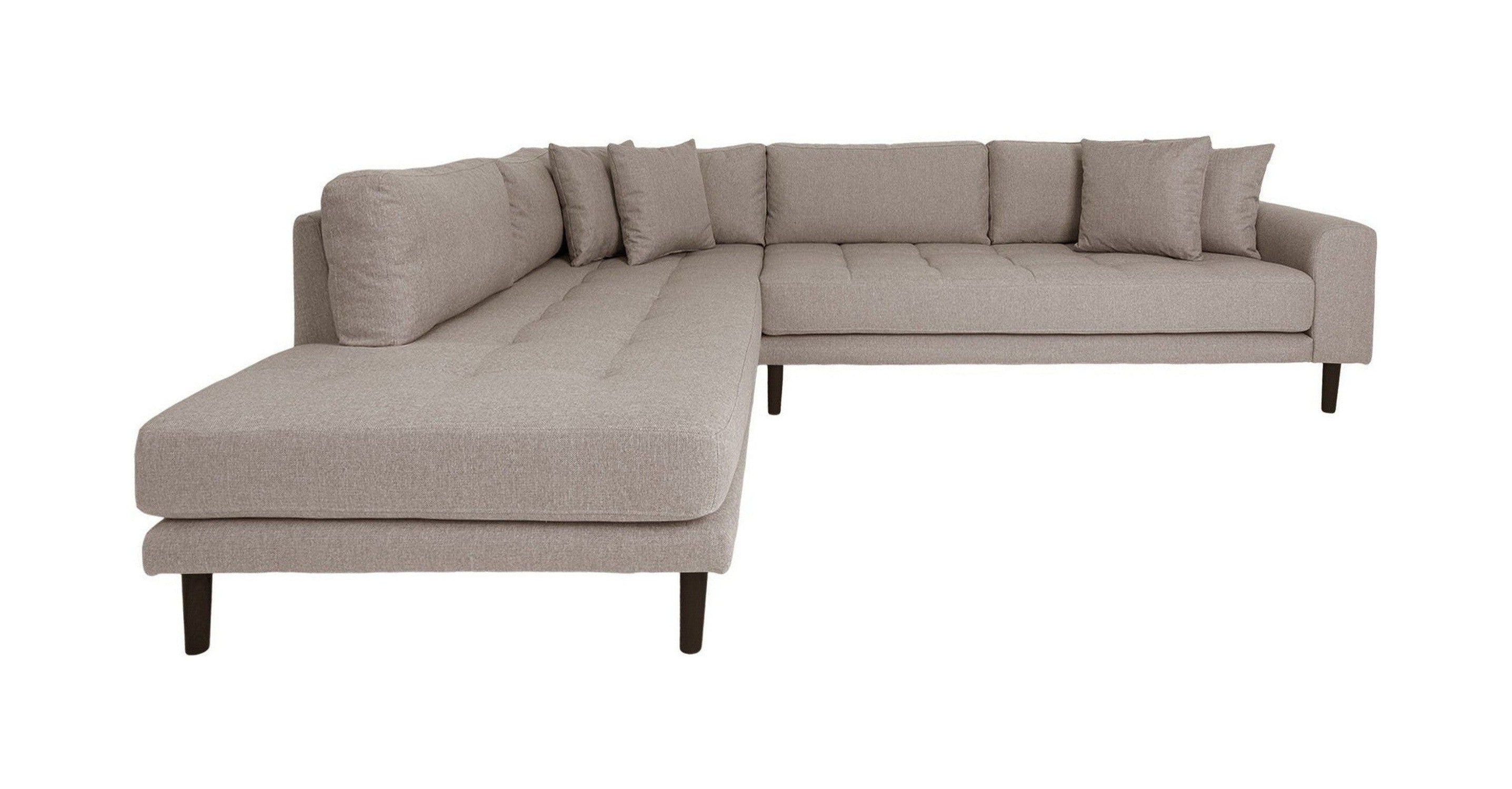 Huis Noordse Lido Corner Sofa met open uiteinde