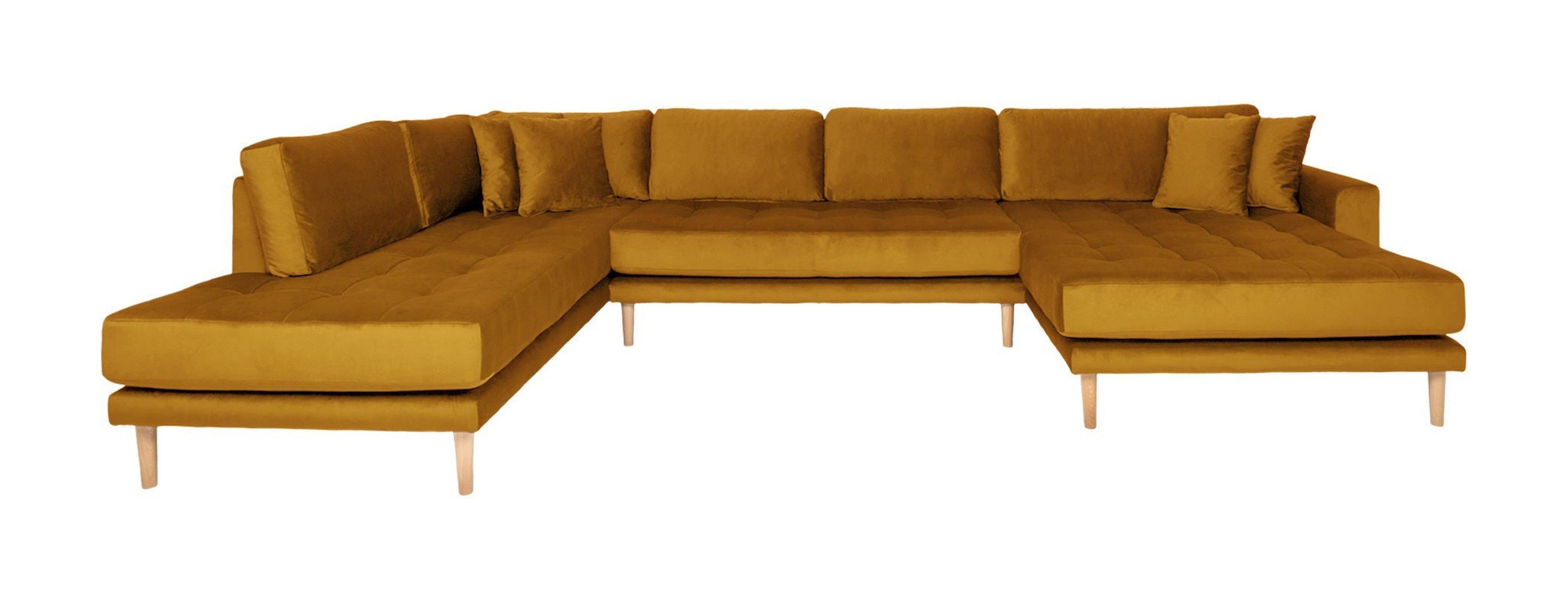 Maison nordique lido u-sofa ouverte