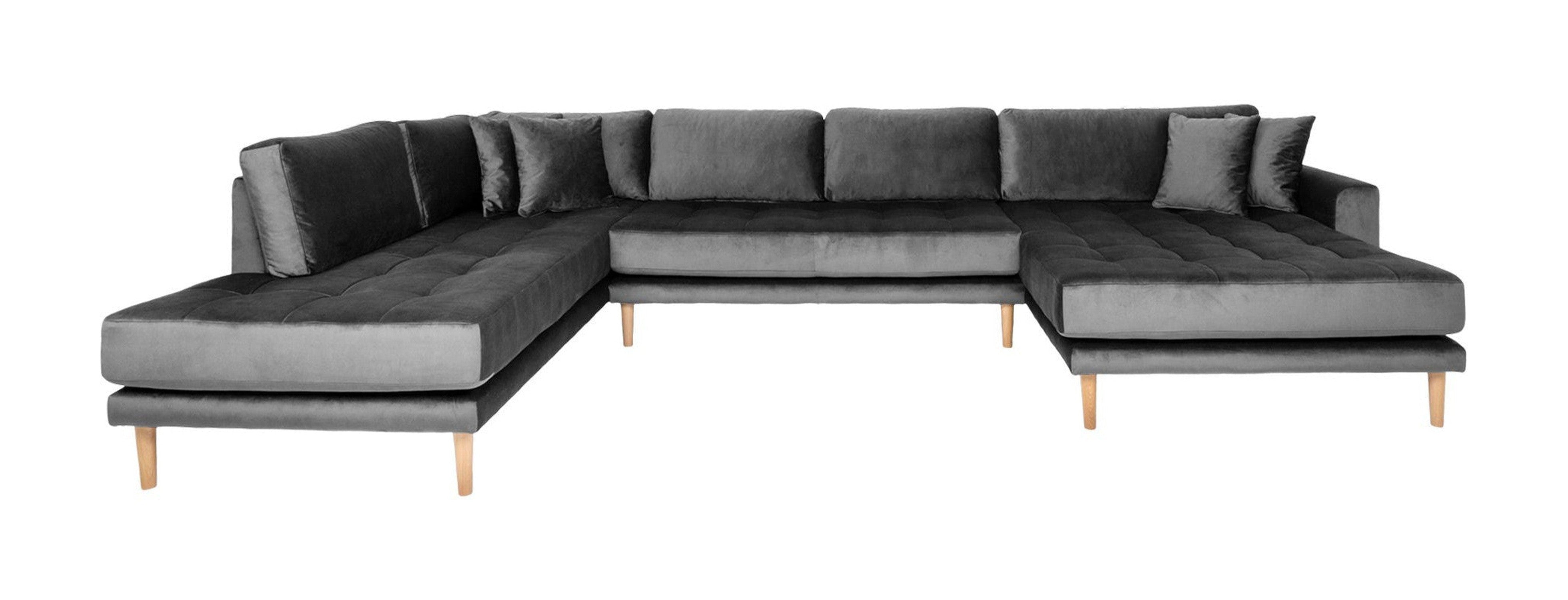 Maison nordique lido u-sofa ouverte