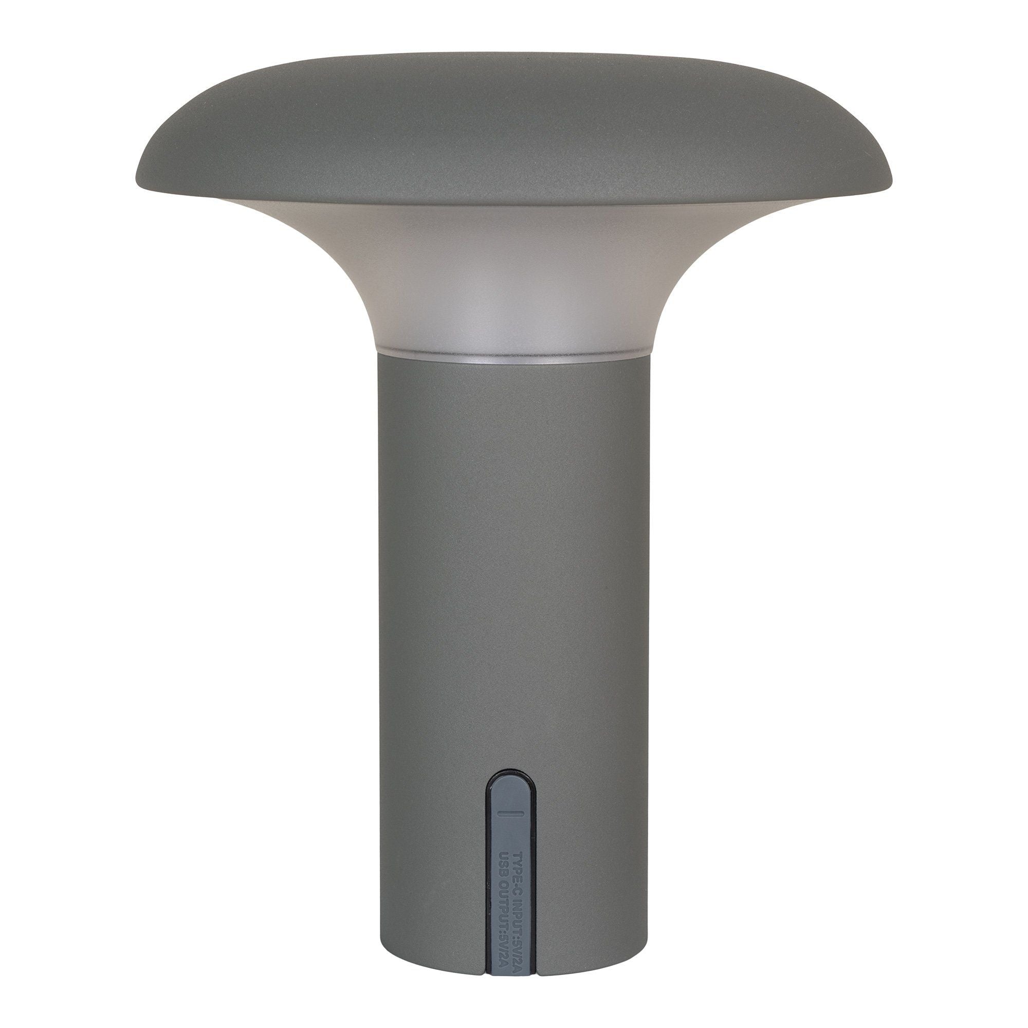 House Nordic Ramsey Led Lamp, Grey, Rechargeable