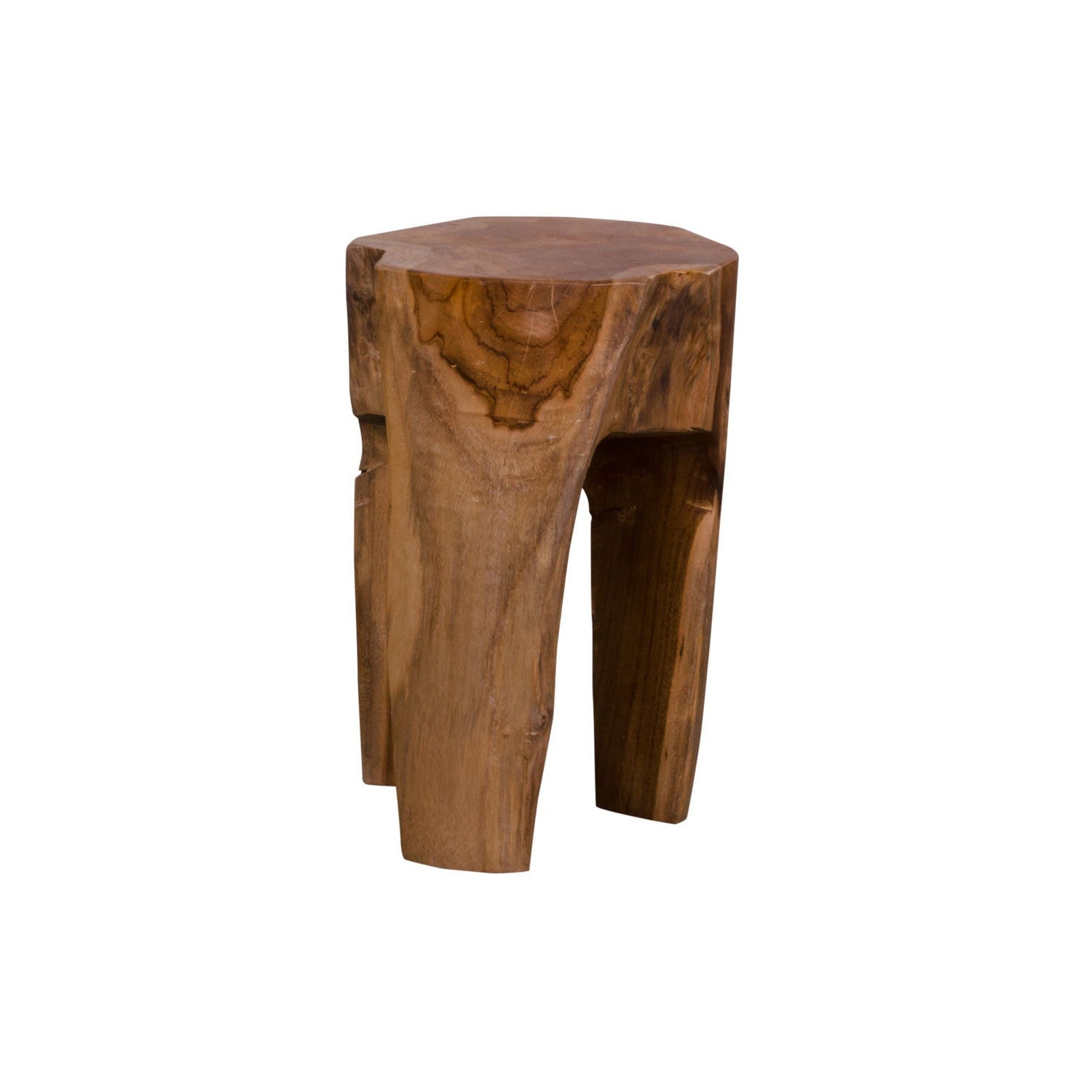 House Nordic Rose teak afføring