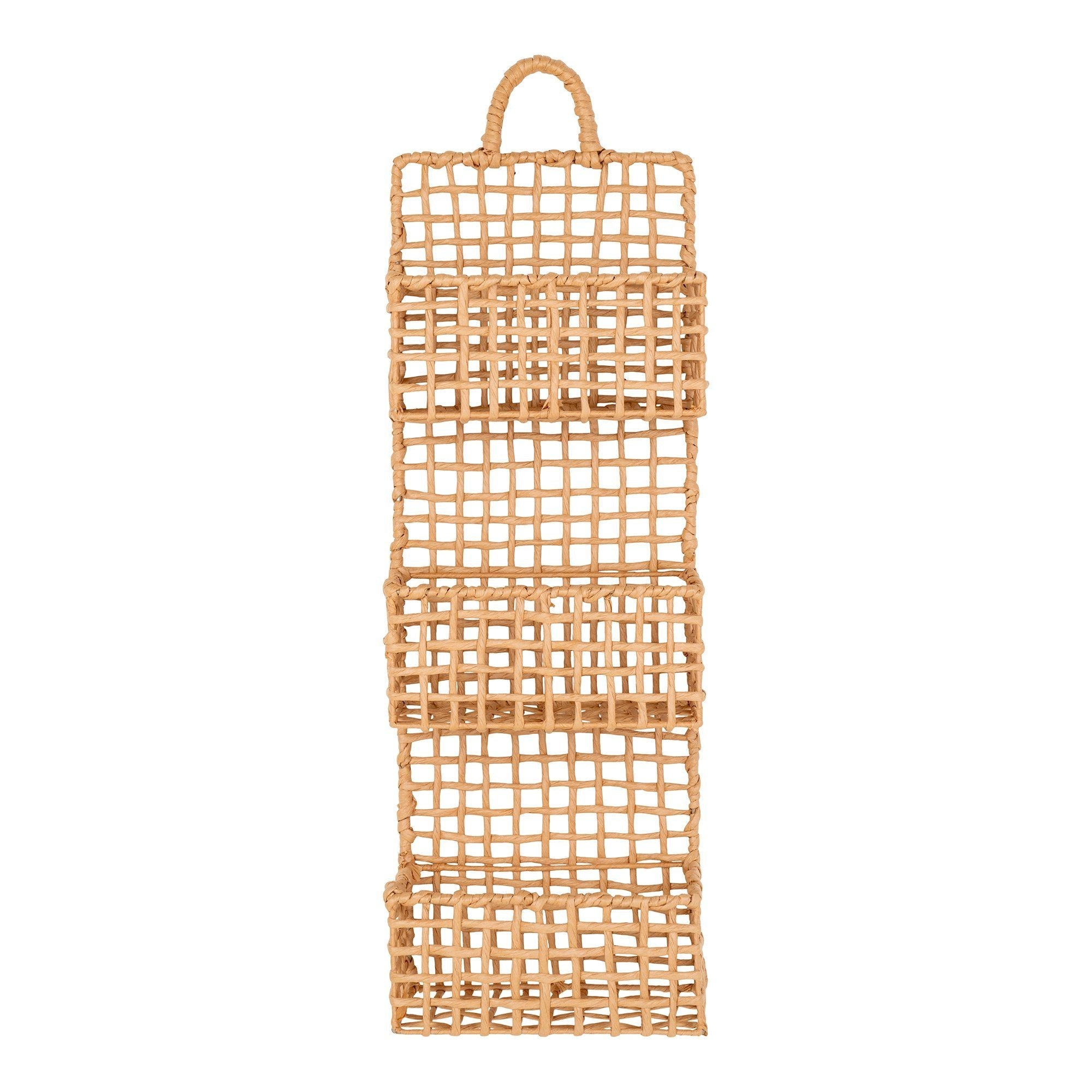 House Nordic Sines Wall Shelf, Paper, Natural, 25x15x70 Cm