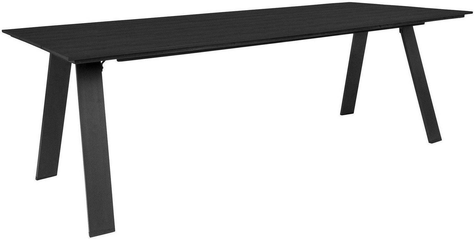 House Nordic Toronto Dining Table, Nonwood, Black, 100x220x74 Cm