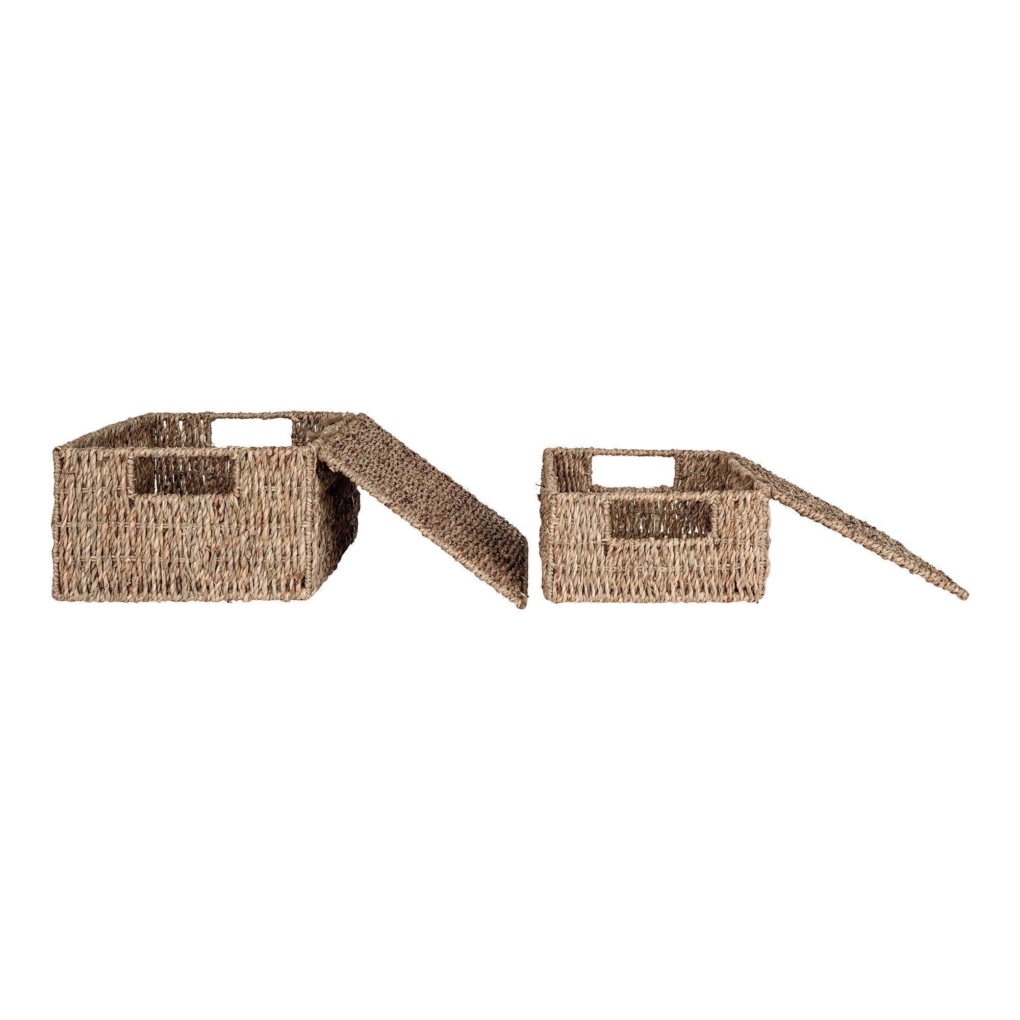 House Nordic Venoso Baskets, Seagrass, Natural Set Of 2