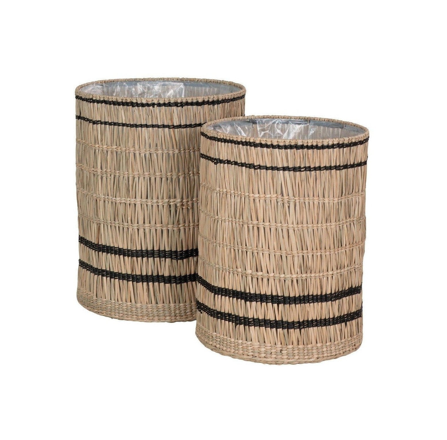 House Nordic Vinh Baskets, Seagrass , Natural, Set Of 2