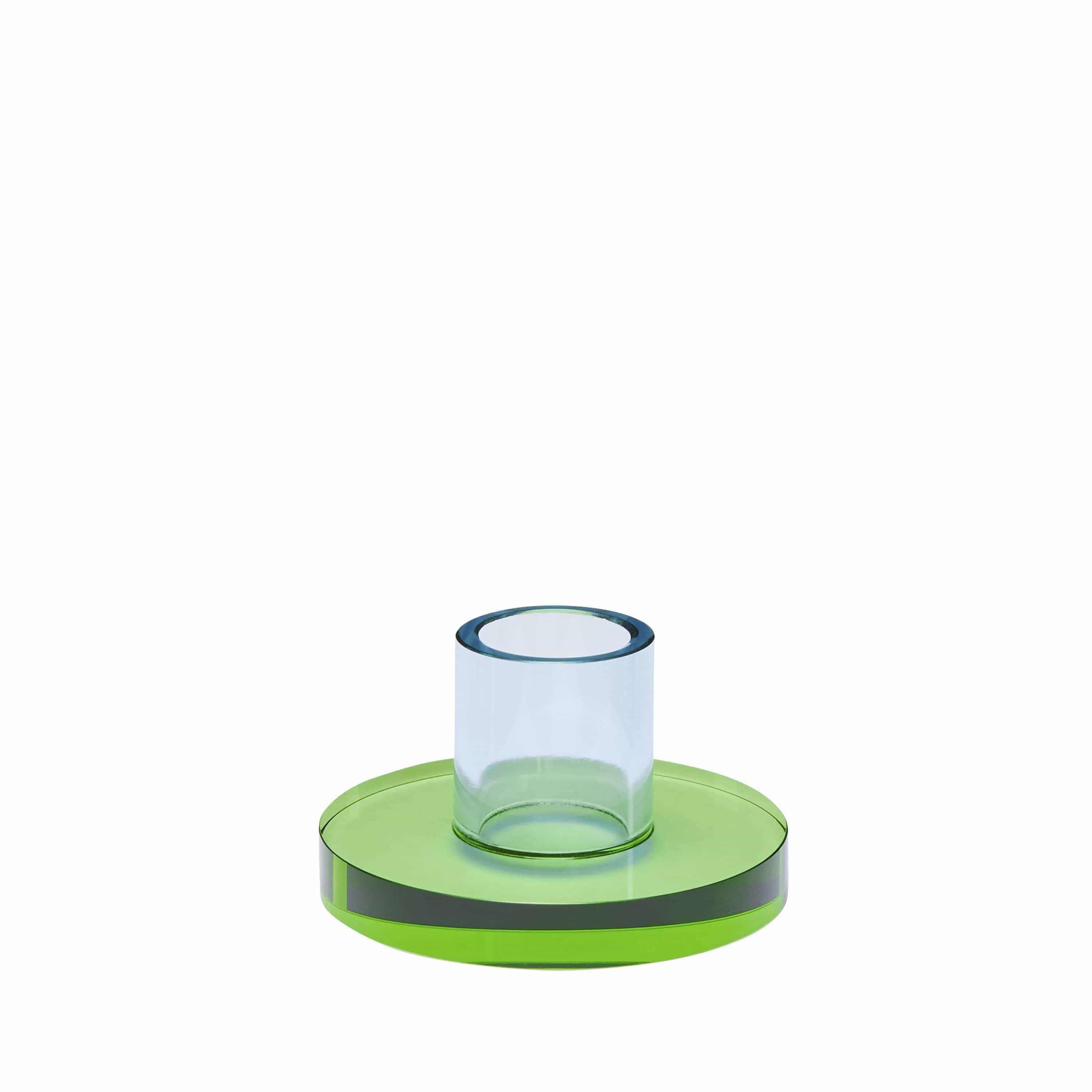 [product_category]-Hübsch Astra Candle Holder Small, Blue/Green-Hübsch-5712772130018-991703-HUB-3