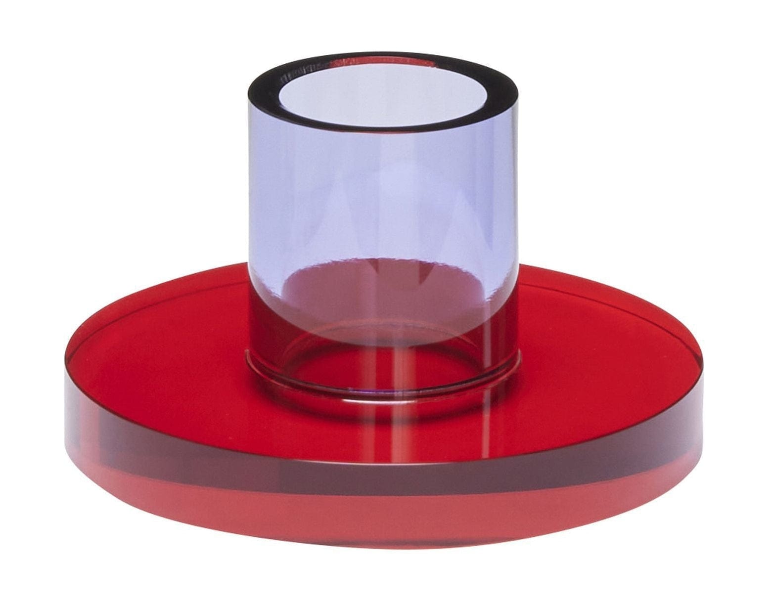 [product_category]-Hübsch Astra Candle Holder Small, Red/Violet-Hübsch-5712772129951-991701-HUB-1