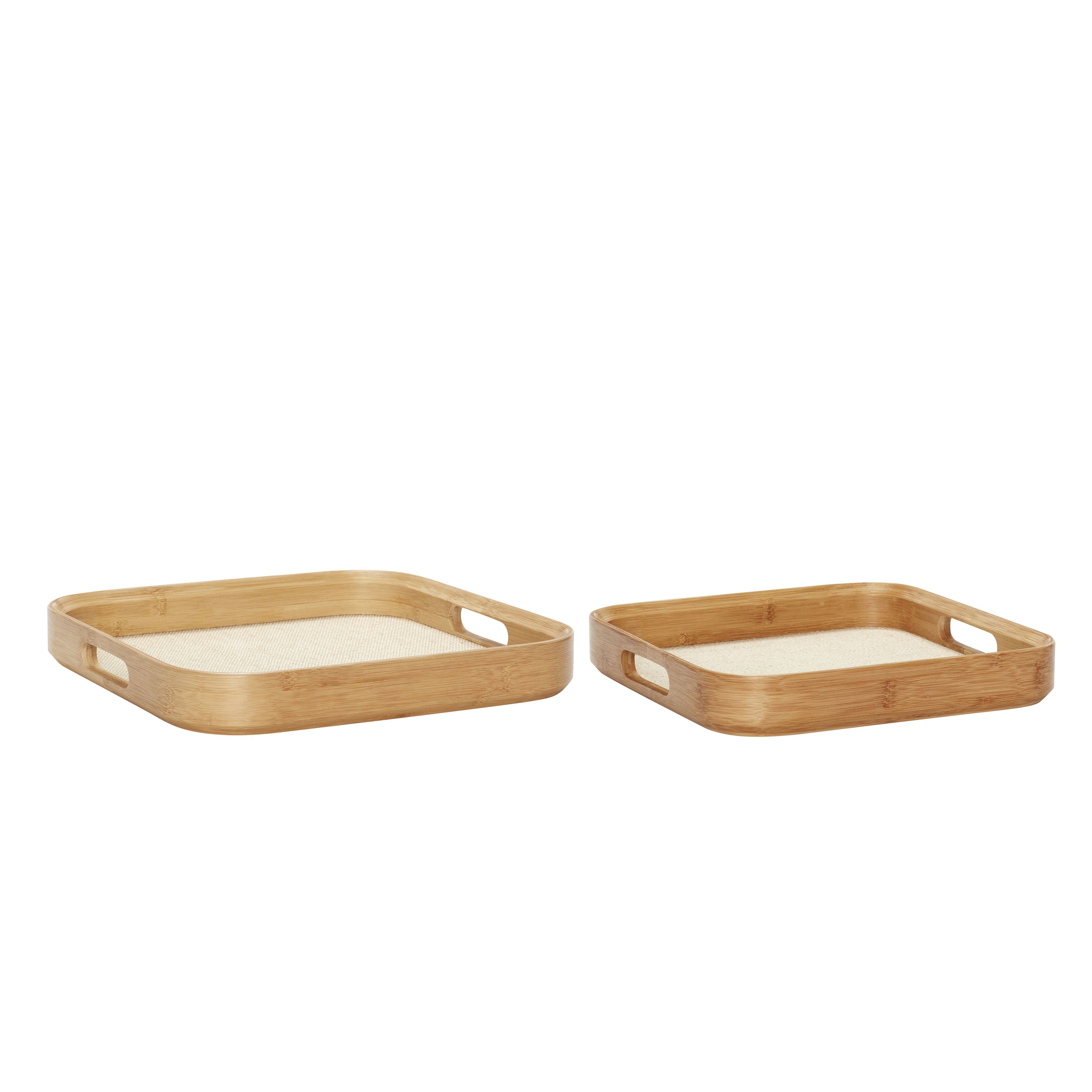 [product_category]-Hübsch Canvas Trays (Set Of 2), Square-Hübsch-5712772062012-240503-HUB-1