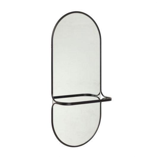 [product_category]-Hübsch Carry Mirror Metal Black-Hübsch-5712772072219-021101-HUB-1