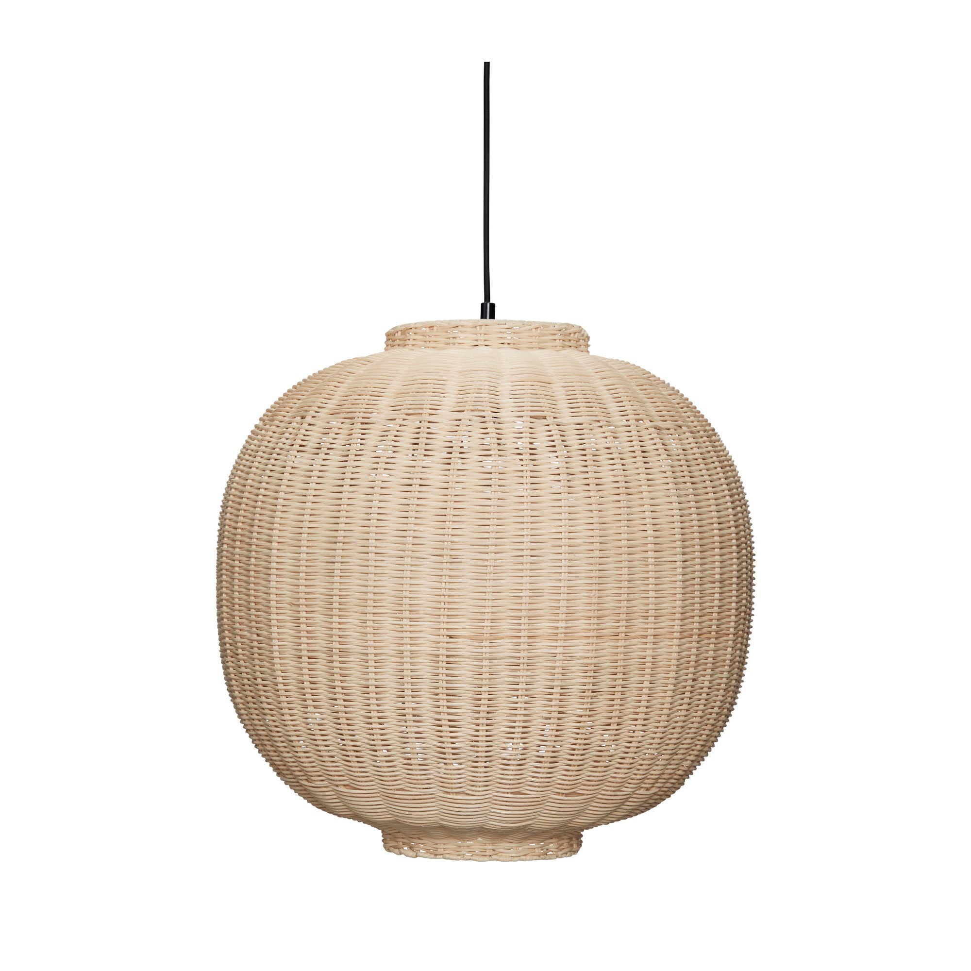 Hübsch Chand Pendant Round Natural