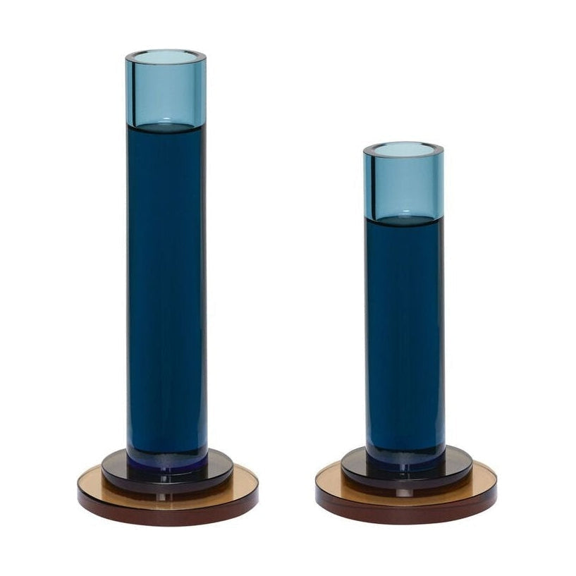 [product_category]-Hübsch Comet Candlestick Set Of 2, Blue-Hübsch-5712772121306-991517-HUB-8